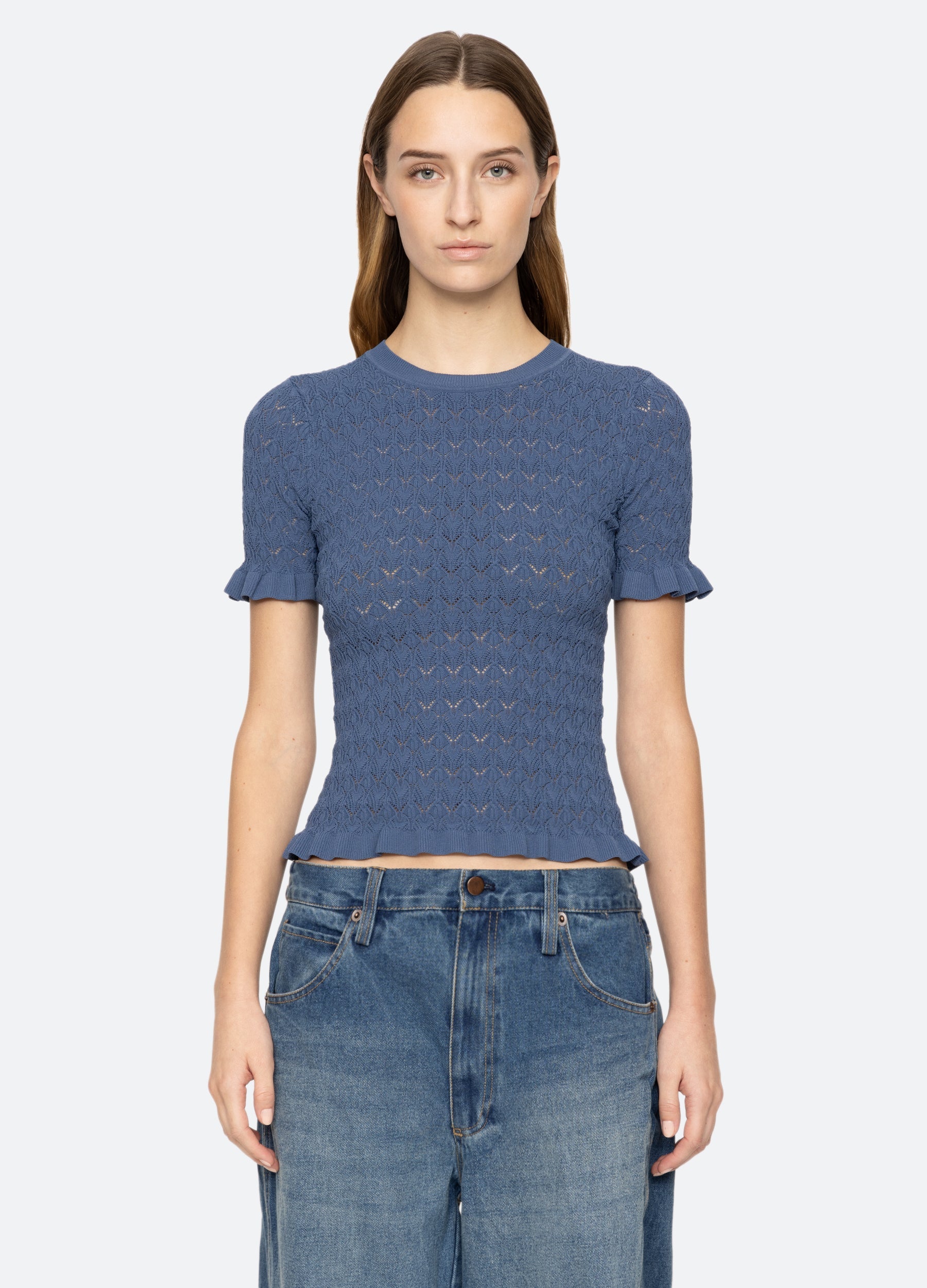 Sea New York Rue S/S Sweater - Black