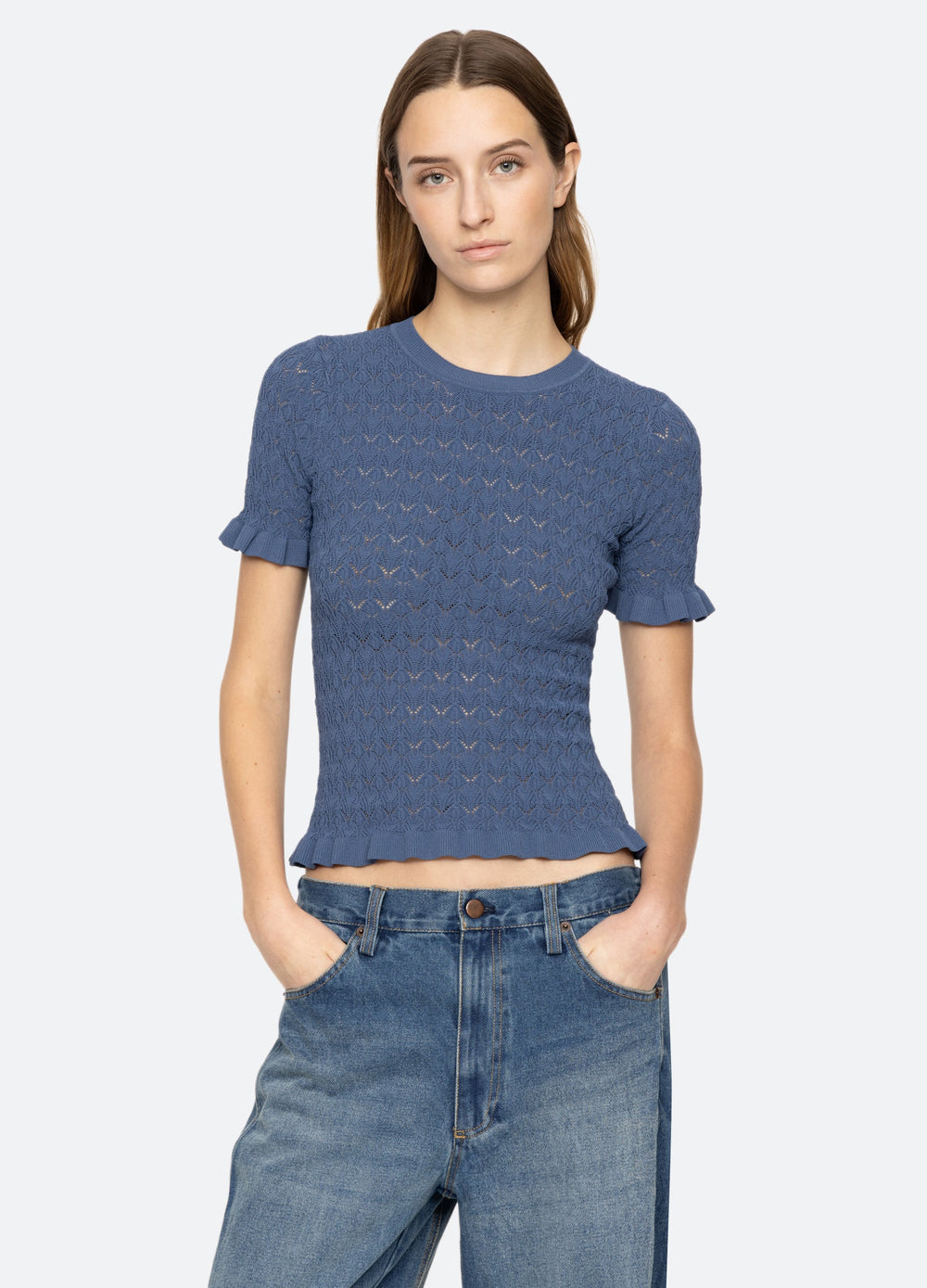 Sea New York Rue S/S Sweater - Black