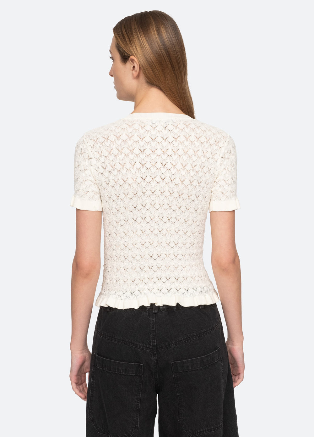 Sea New York Rue S/S Sweater - Black