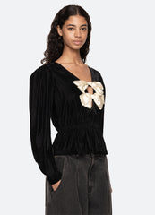 Sea New York Seraphine Top - Black