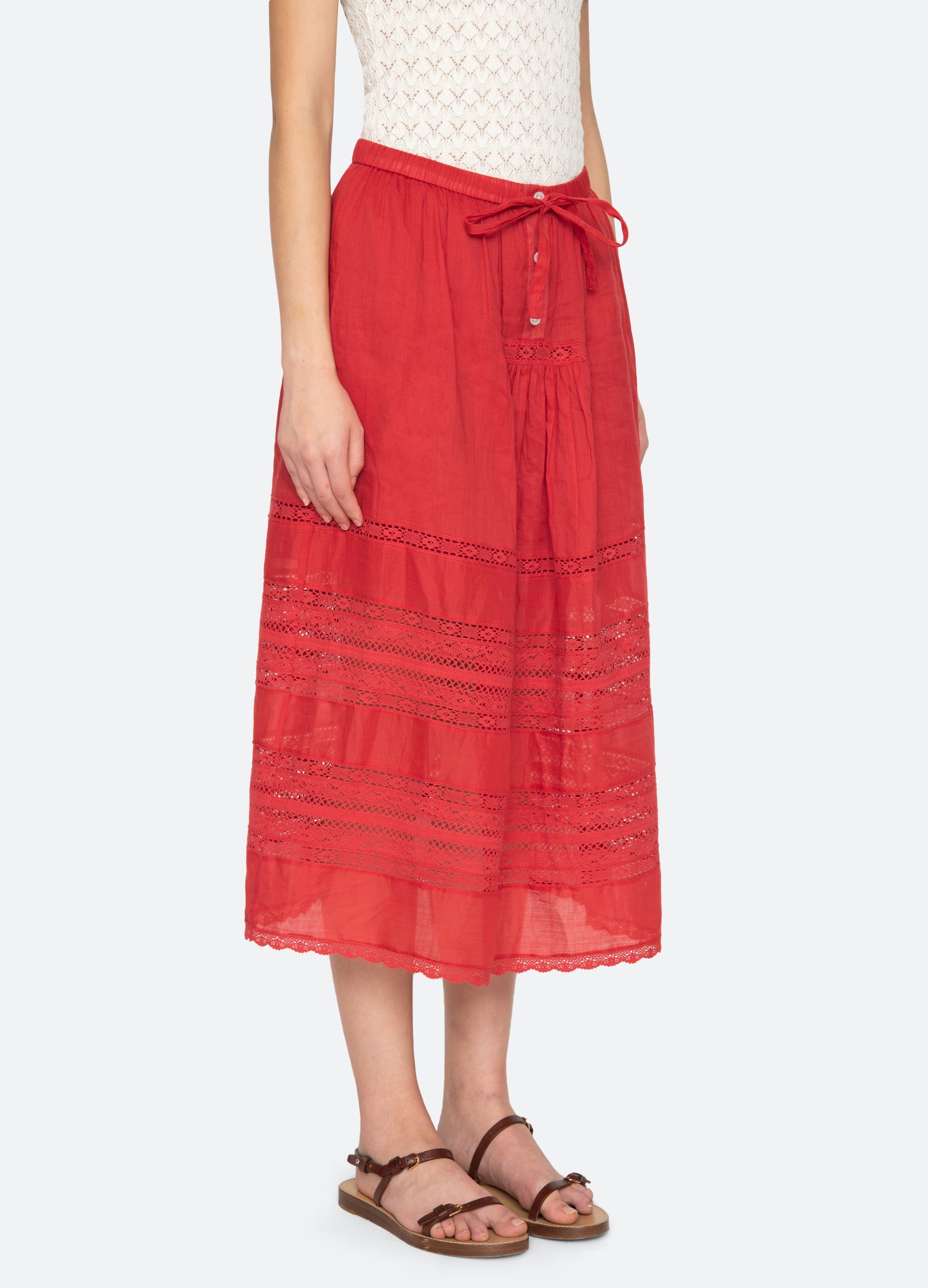 Sea New York Pippa Skirt - Cream