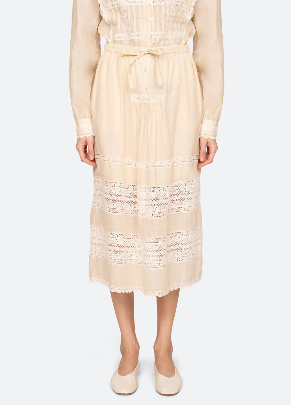 Sea New York Pippa Skirt - Cream
