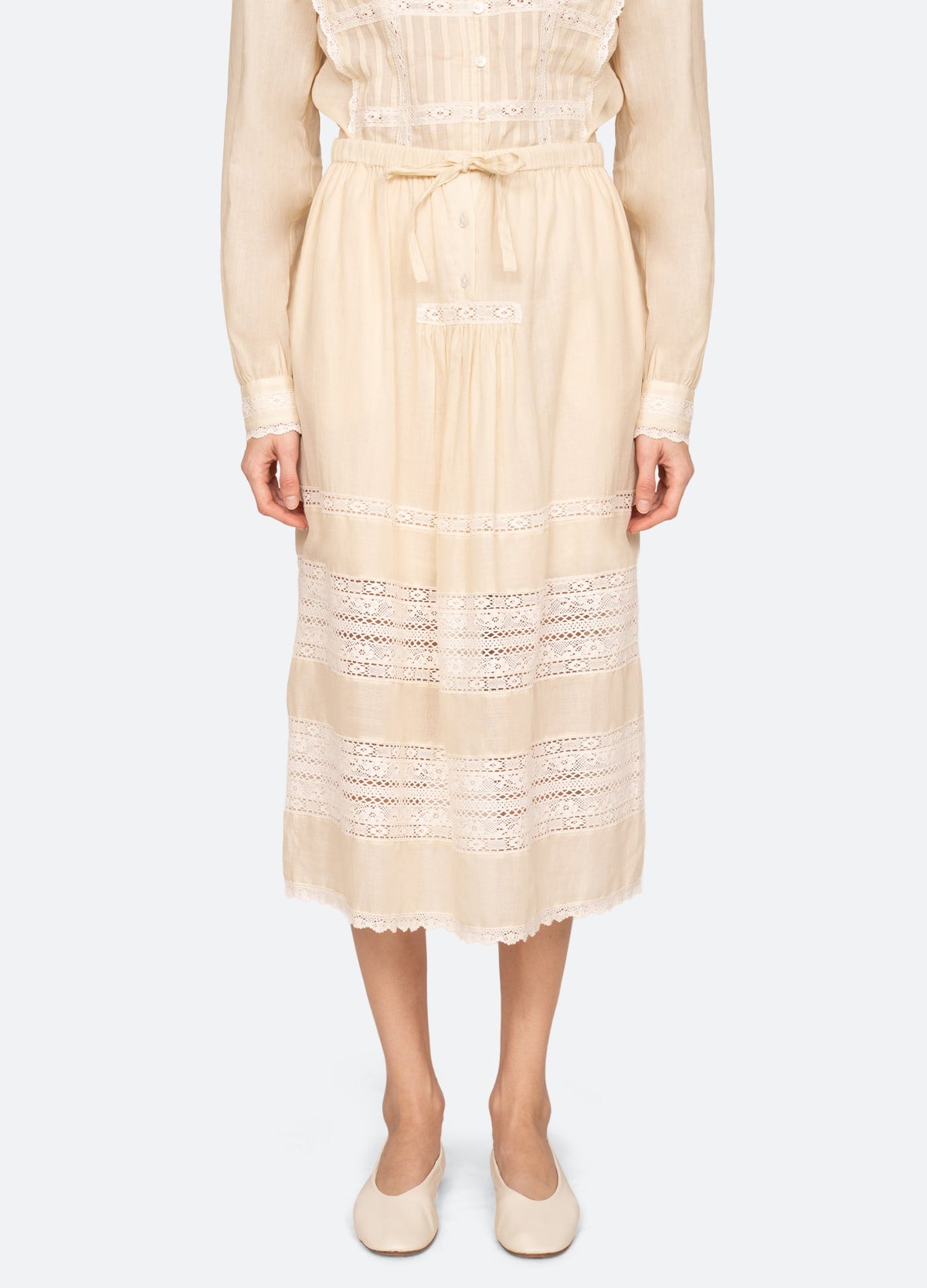 Sea New York Pippa Skirt - Cream