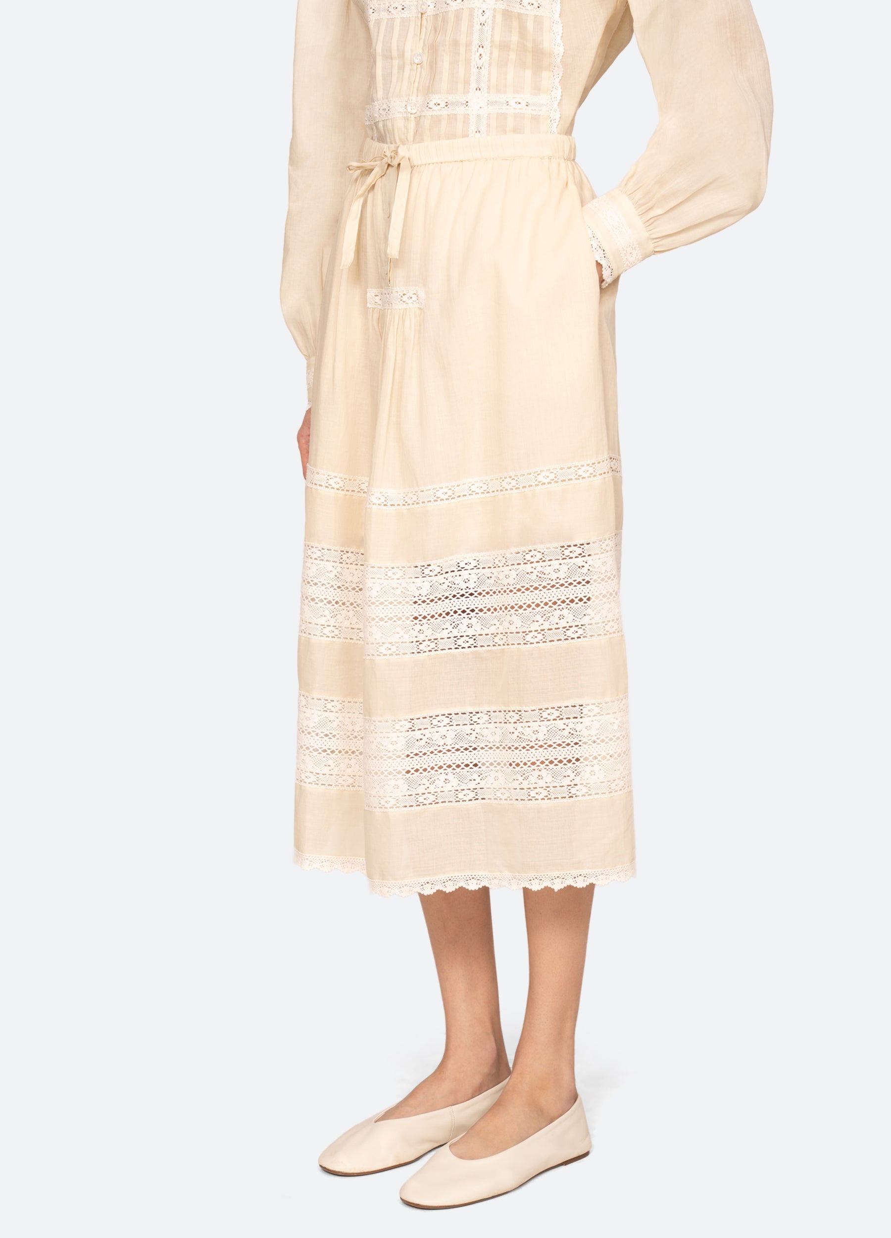 Sea New York Pippa Skirt - Cream