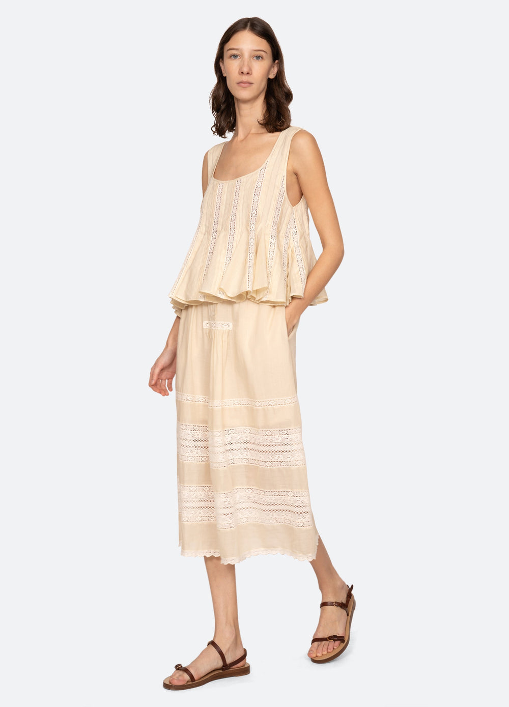 Sea New York Pippa Skirt - Cream