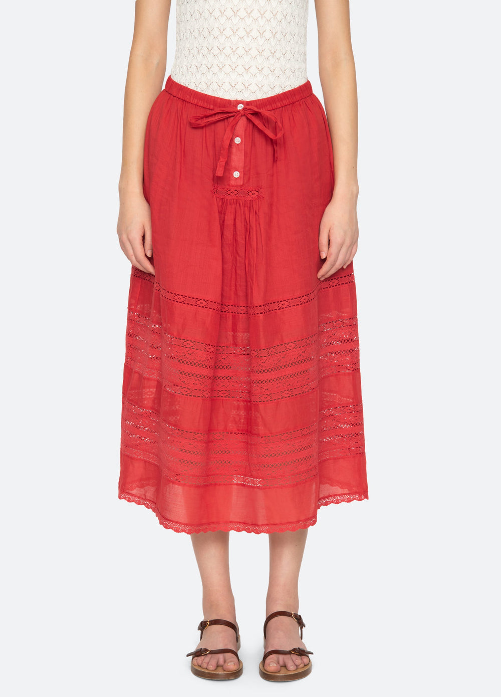 Sea New York Pippa Skirt - Cream