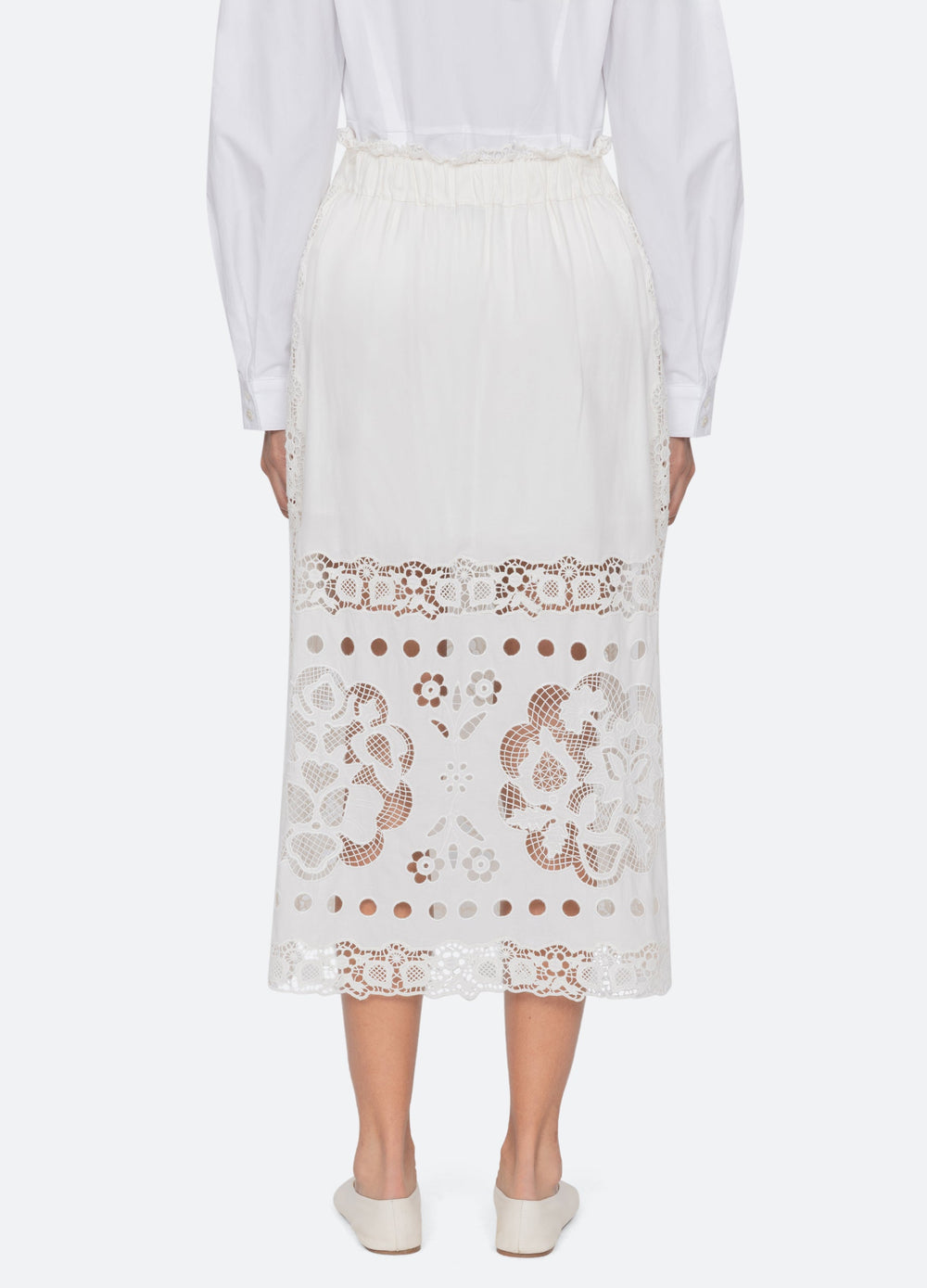 Sea New York Gardener Skirt - White