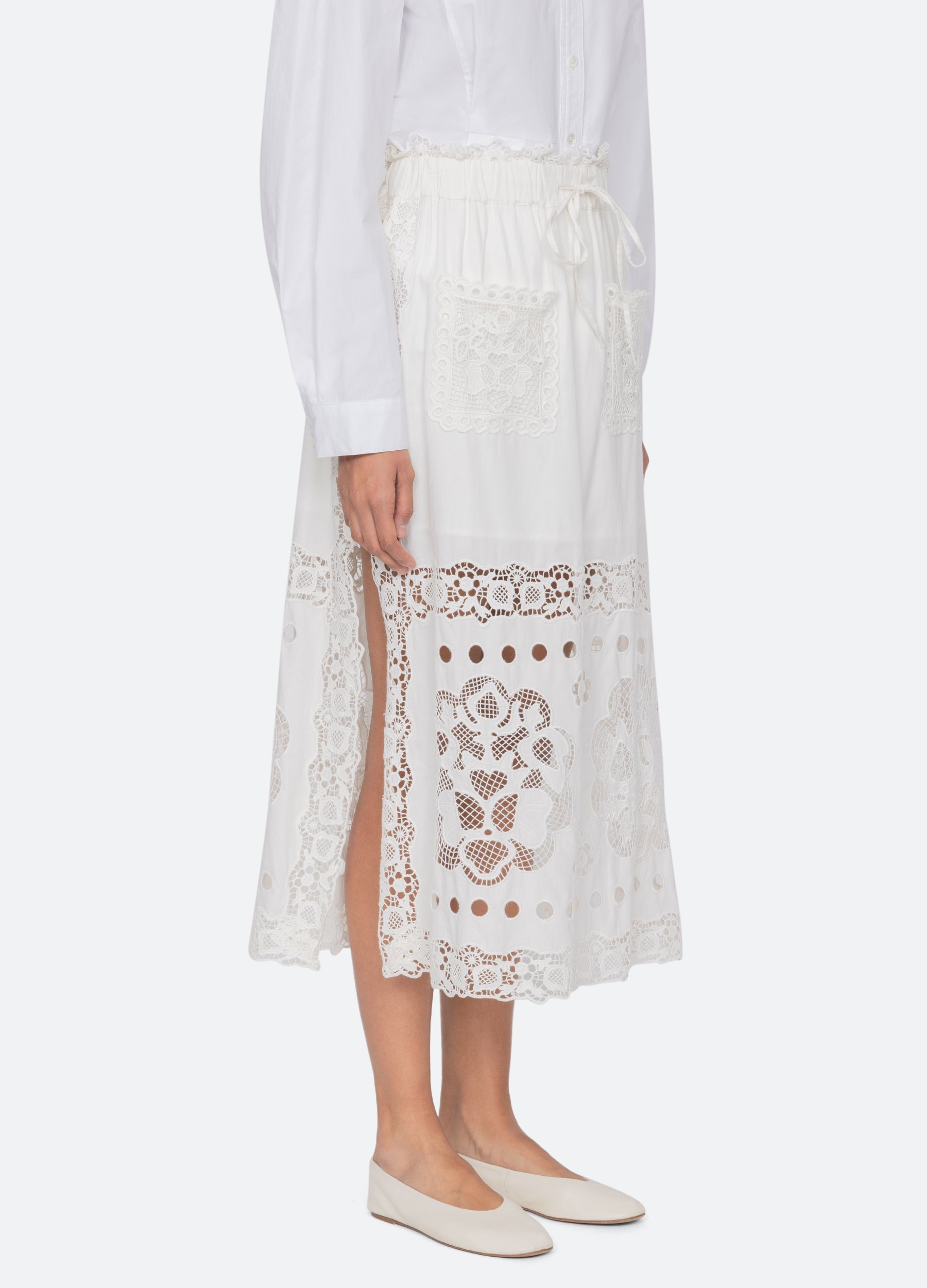 Sea New York Gardener Skirt - White