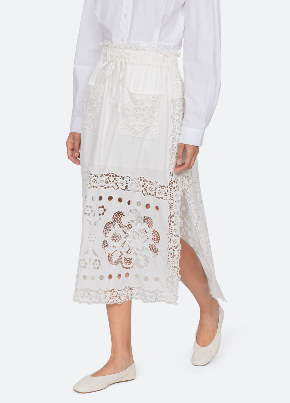Sea New York Gardener Skirt - White
