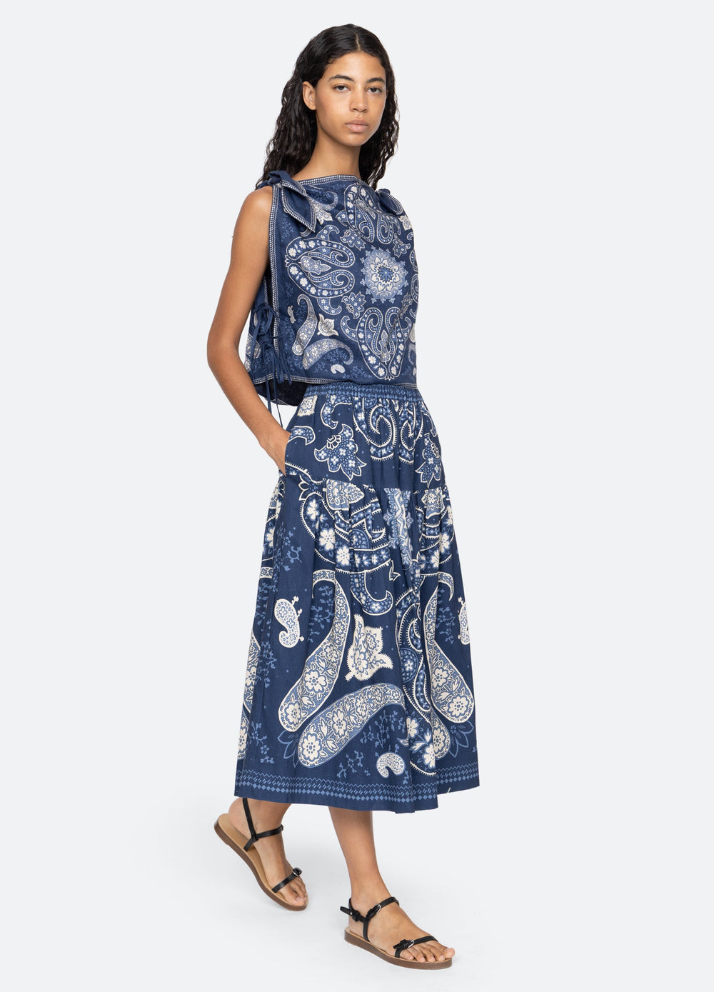Sea New York Emelina Skirt - Navy