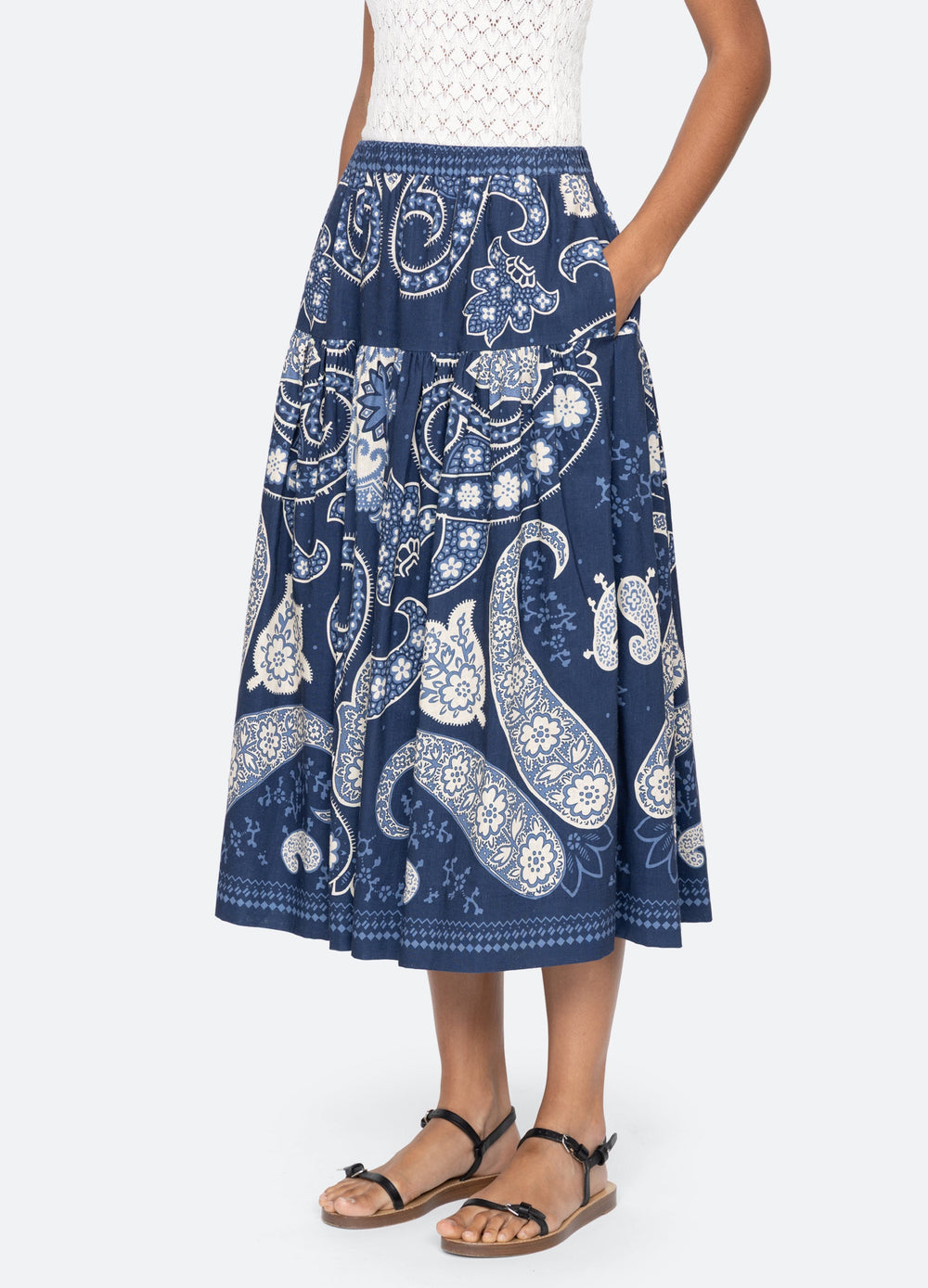 Sea New York Emelina Skirt - Navy