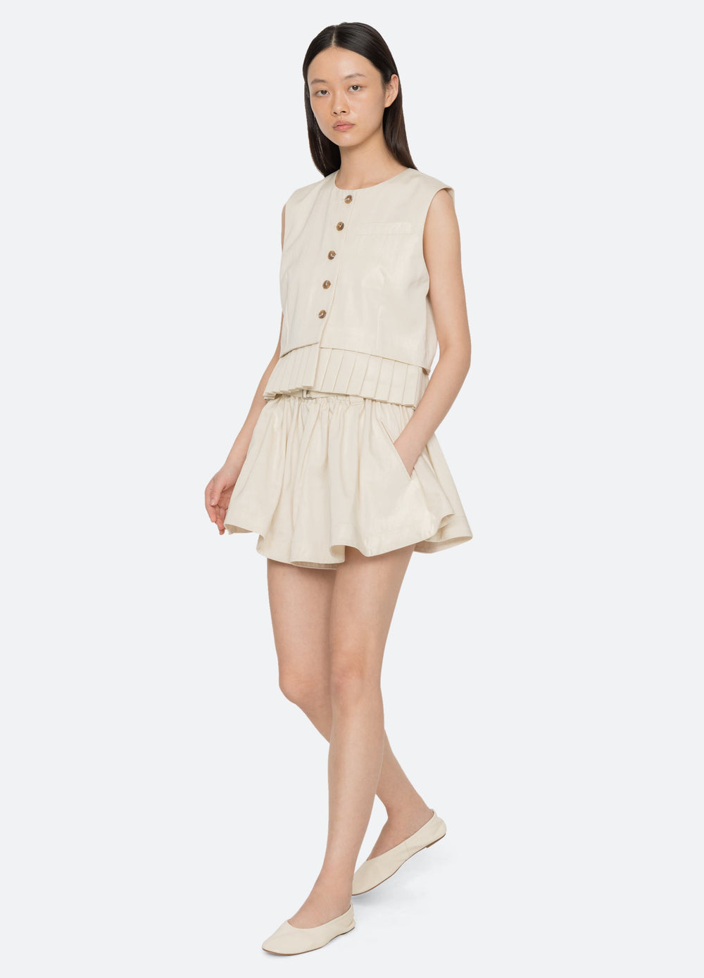 Sea New York Angelina Shorts - Bone