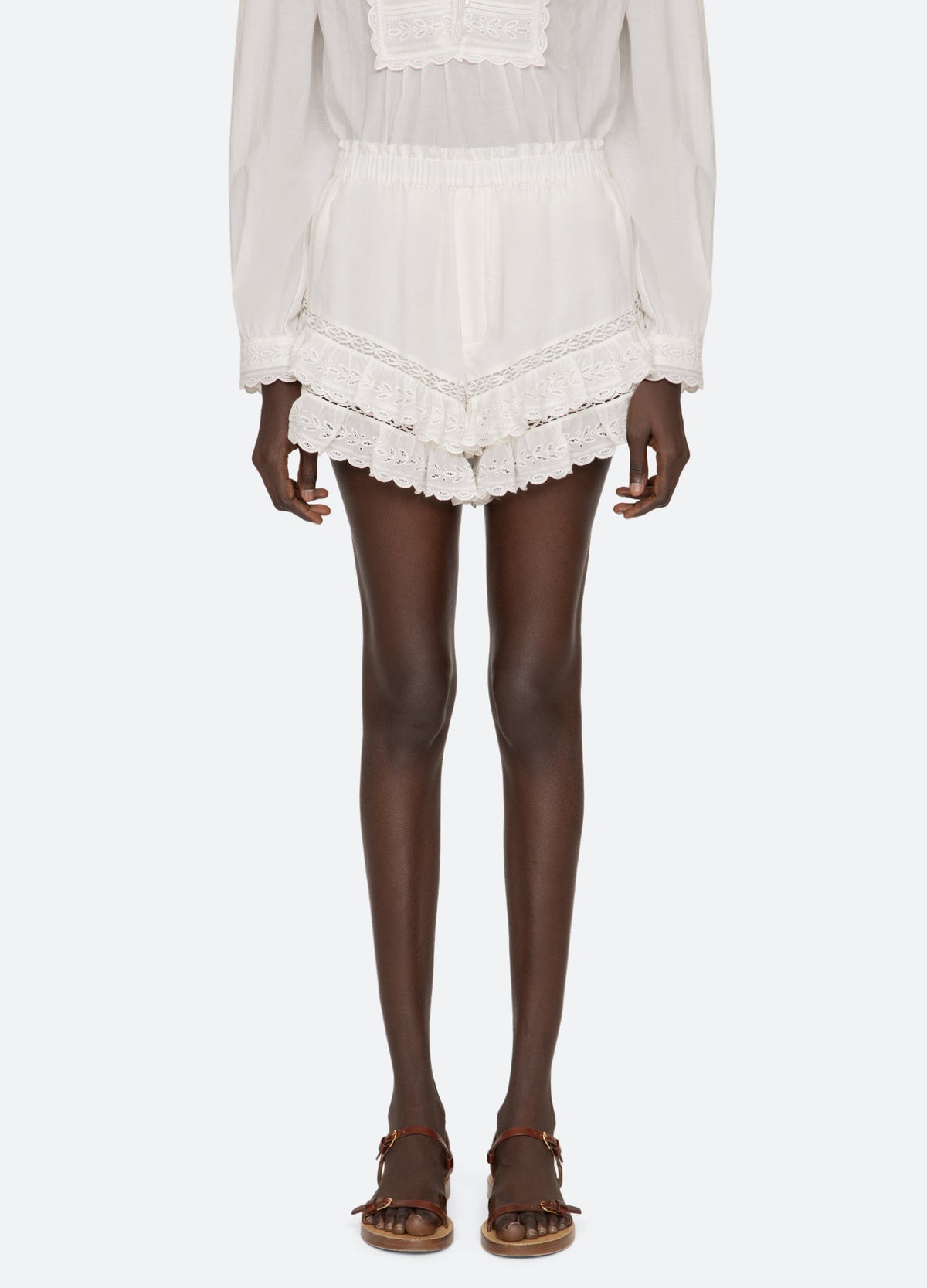 Sea New York Eliza Shorts - White