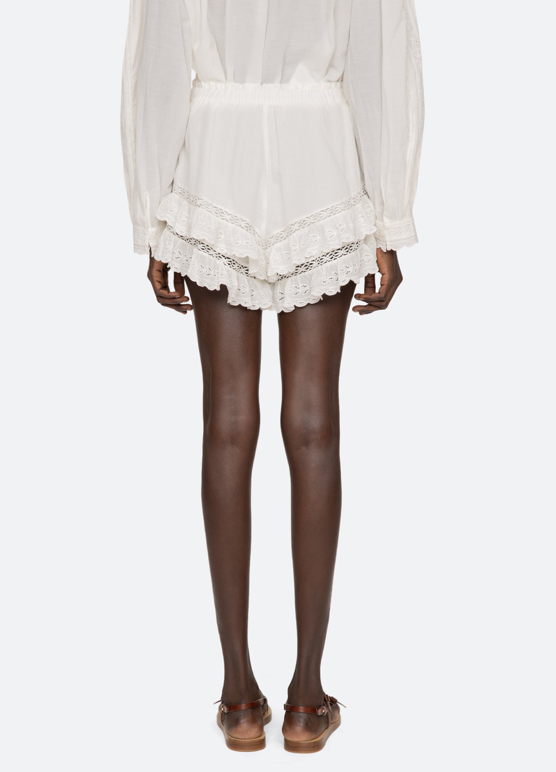 Sea New York Eliza Shorts - White