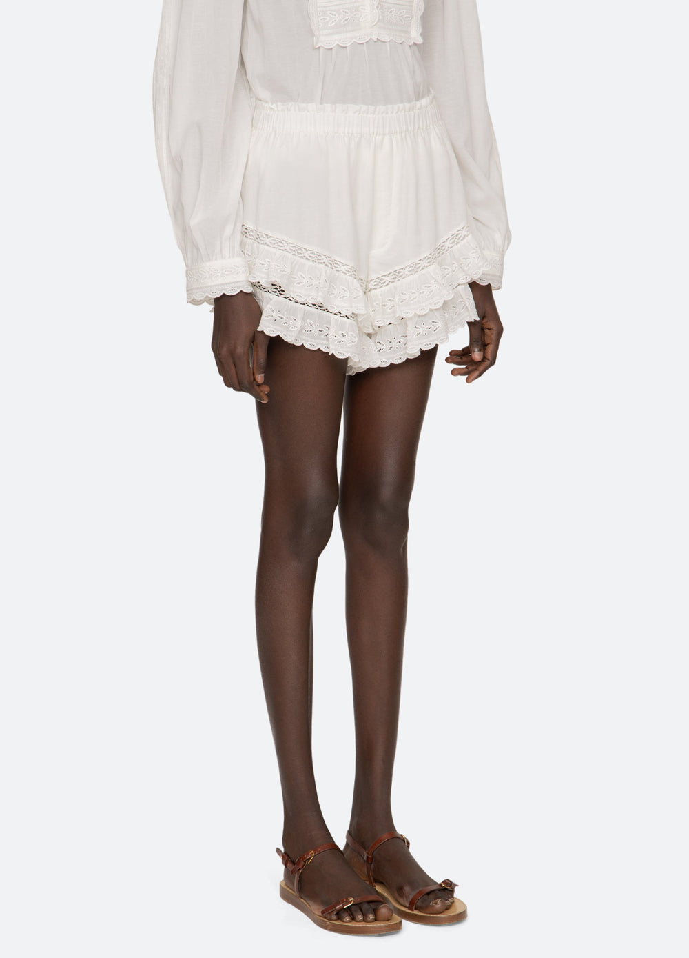 Sea New York Eliza Shorts - White