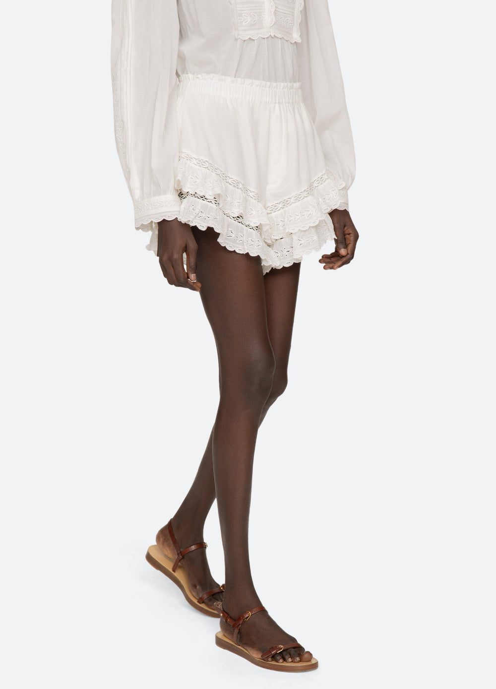 Sea New York Eliza Shorts - White