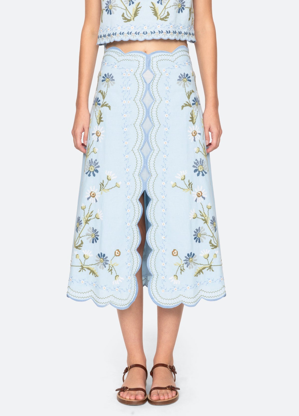 Sea New York Audra Skirt - Blue