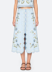 Sea New York Audra Skirt - Blue