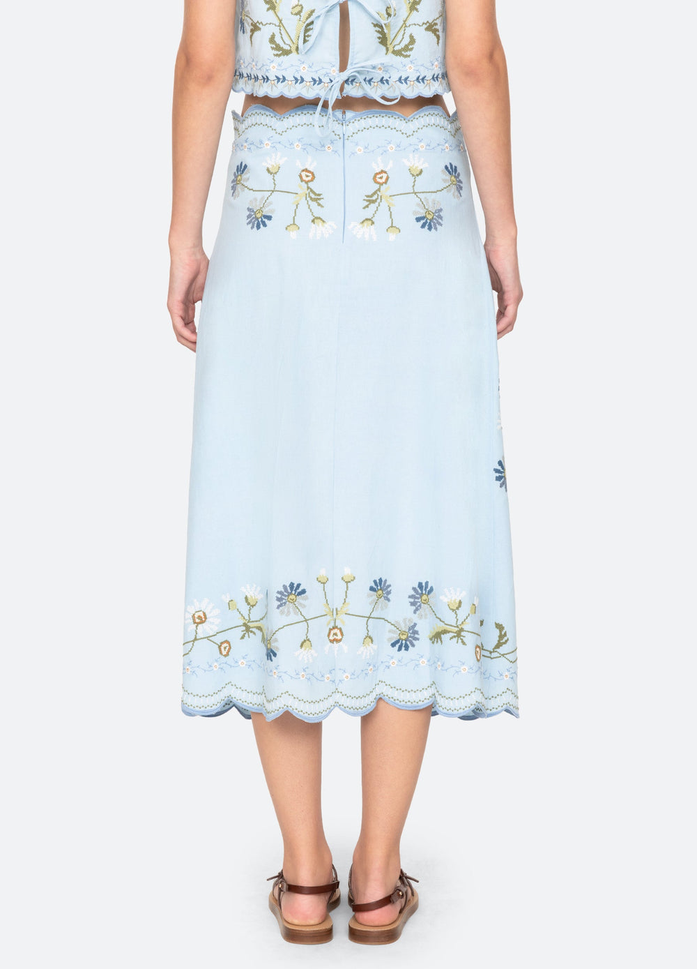 Sea New York Audra Skirt - Blue