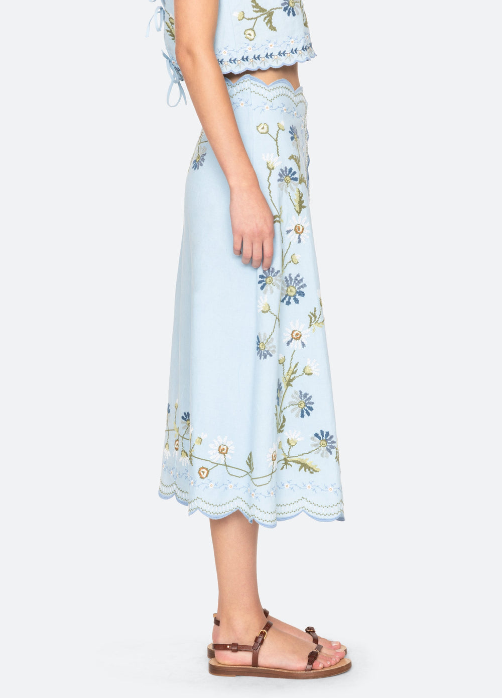 Sea New York Audra Skirt - Blue