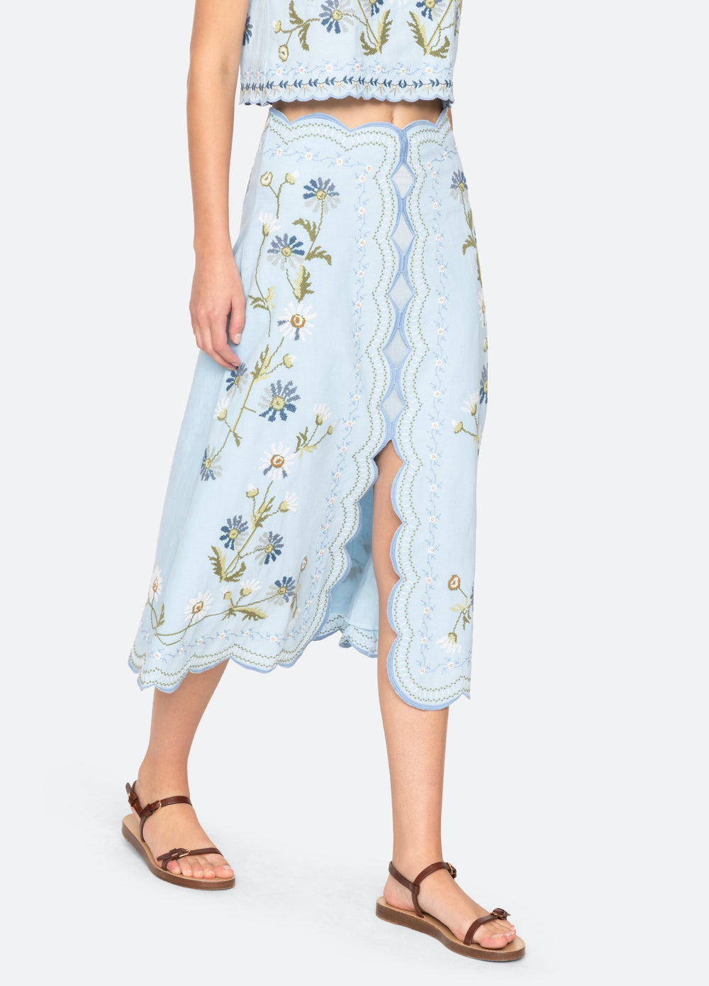 Sea New York Audra Skirt - Blue