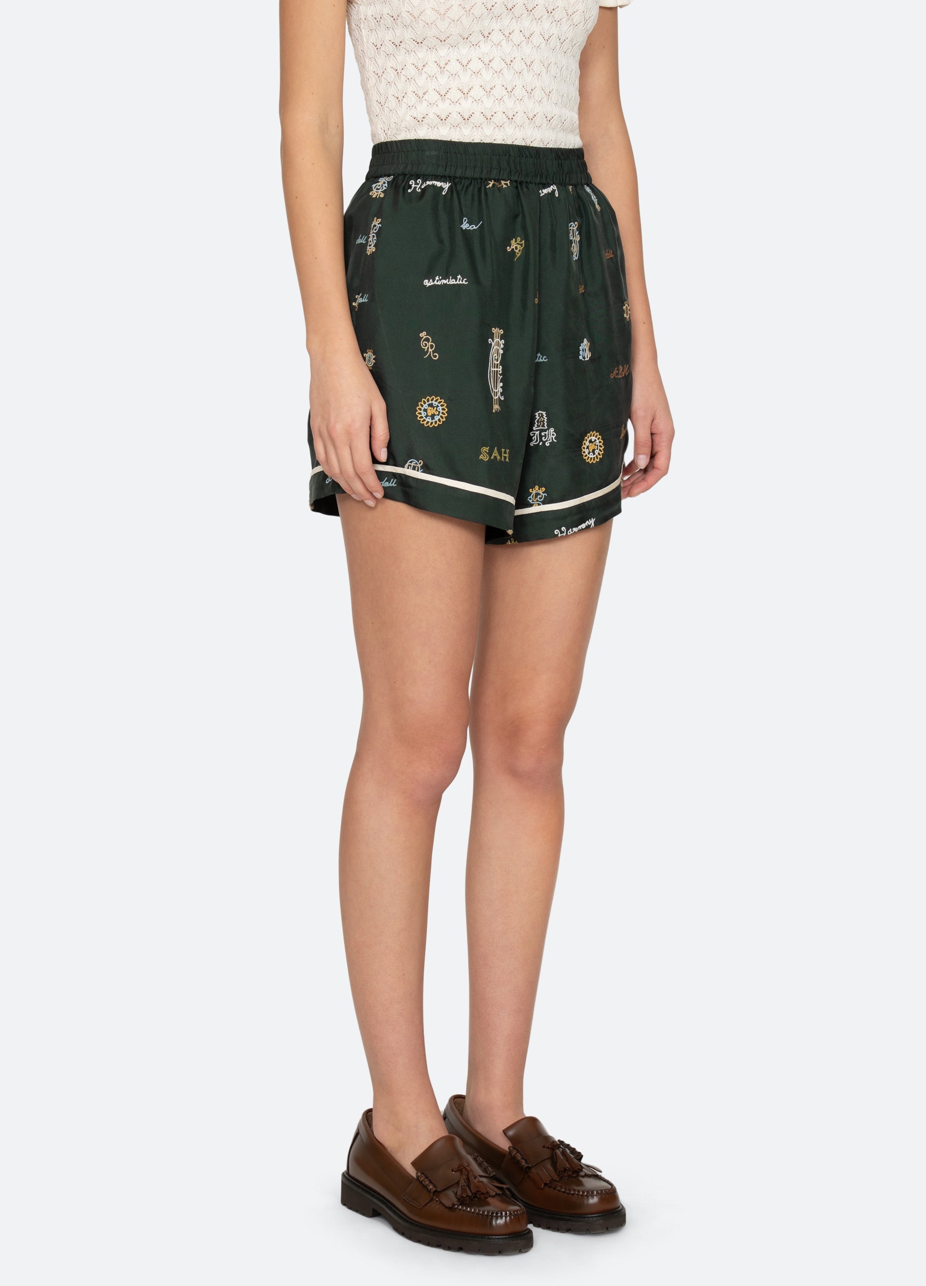 Sea New York Juliet Shorts - Green