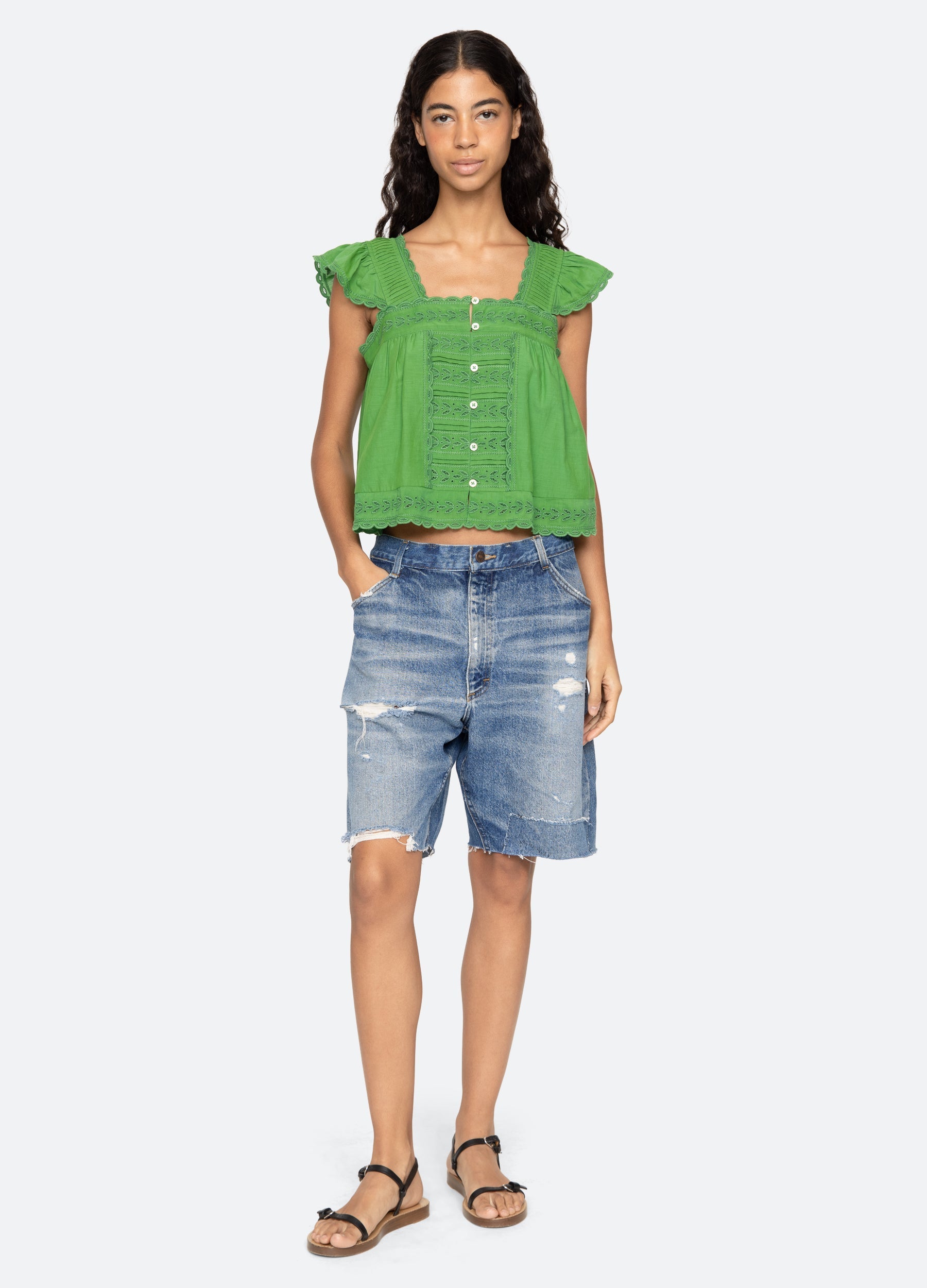 Sea New York Milene Shorts - Blue