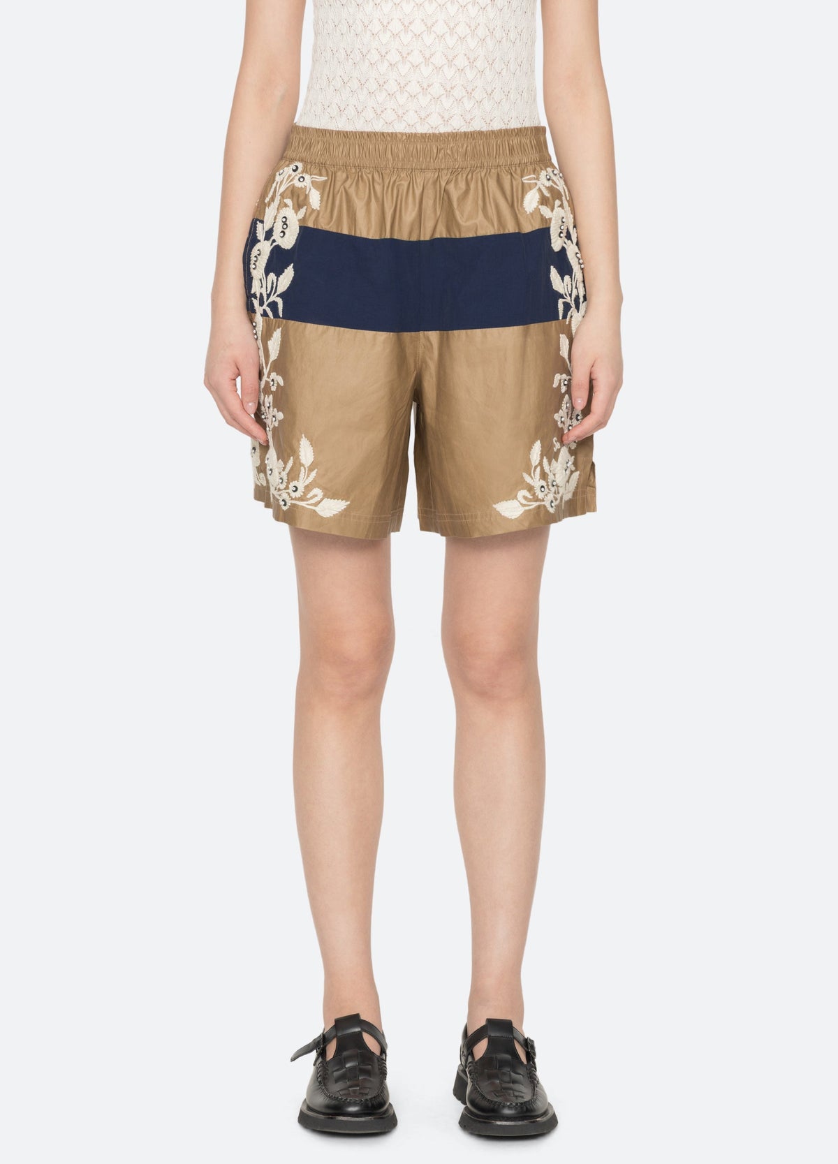 Sea New York Georgie Shorts - Khaki