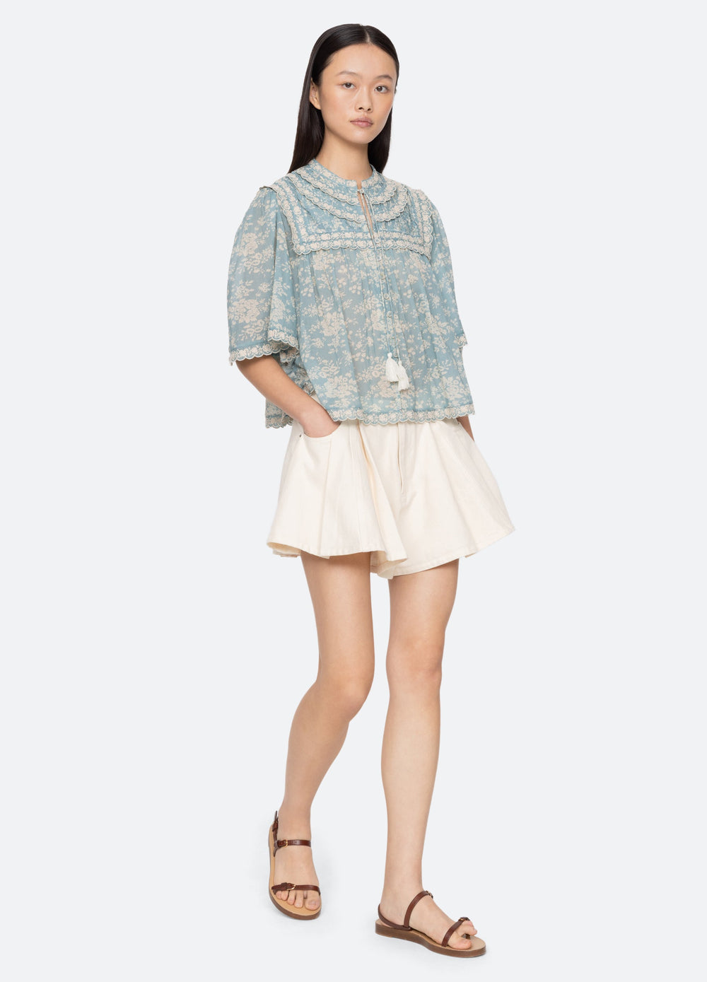 Sea New York Stasia Shorts - Blue