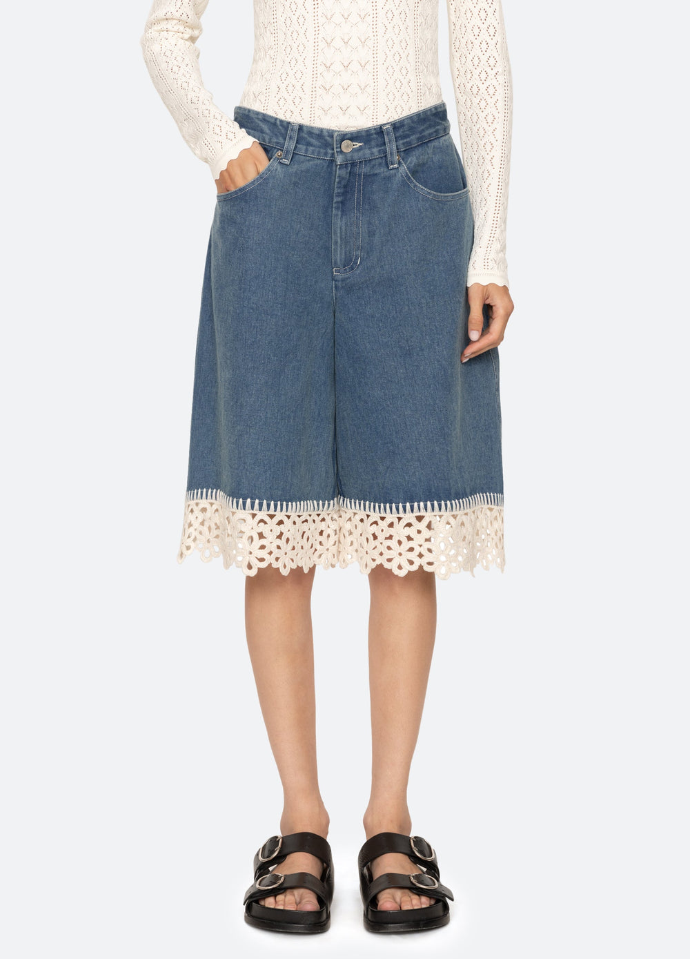 Sea New York Stasia Culottes - Blue