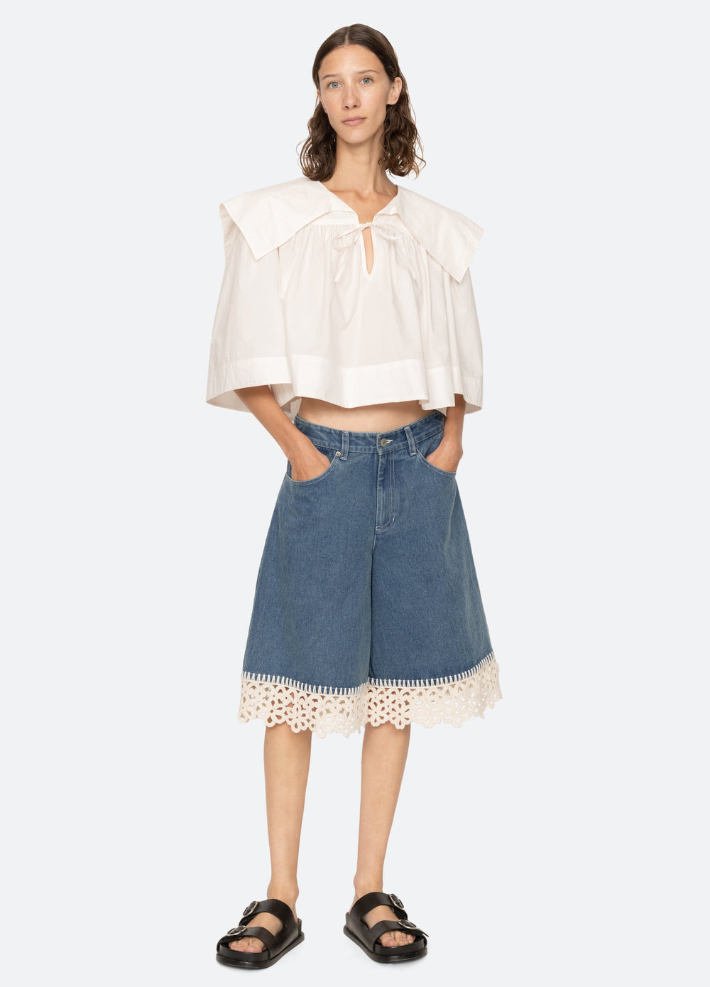 Sea New York Stasia Culottes - Blue