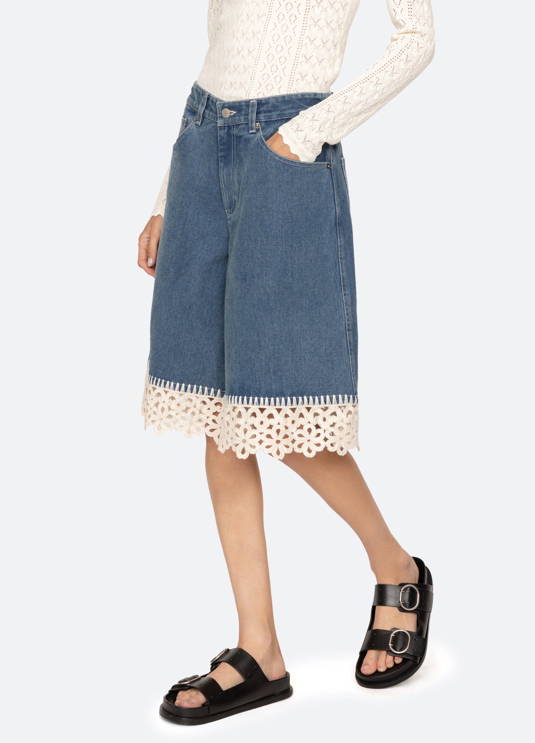 Sea New York Stasia Culottes - Blue