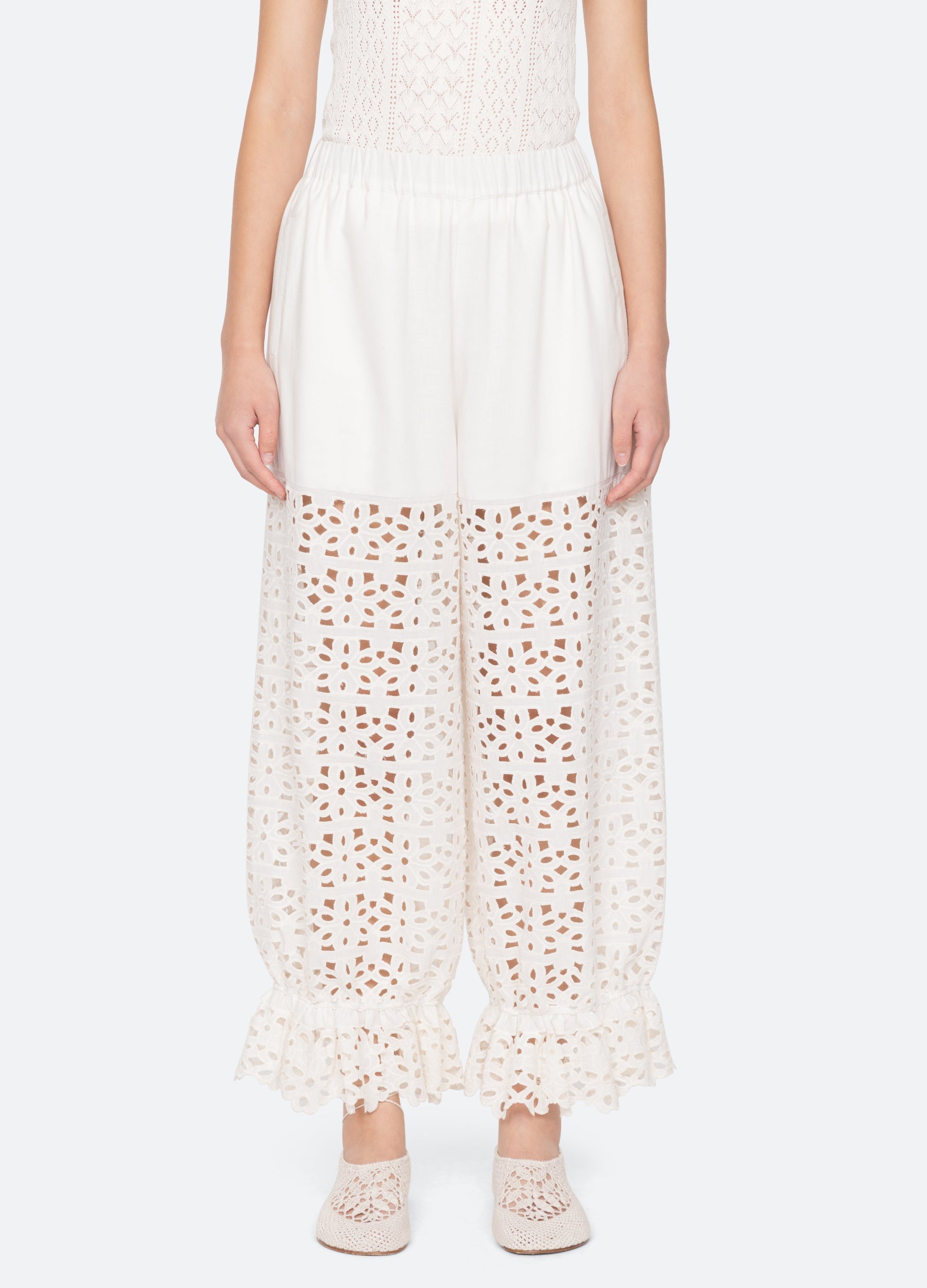 Sea New York Leila Pants - White