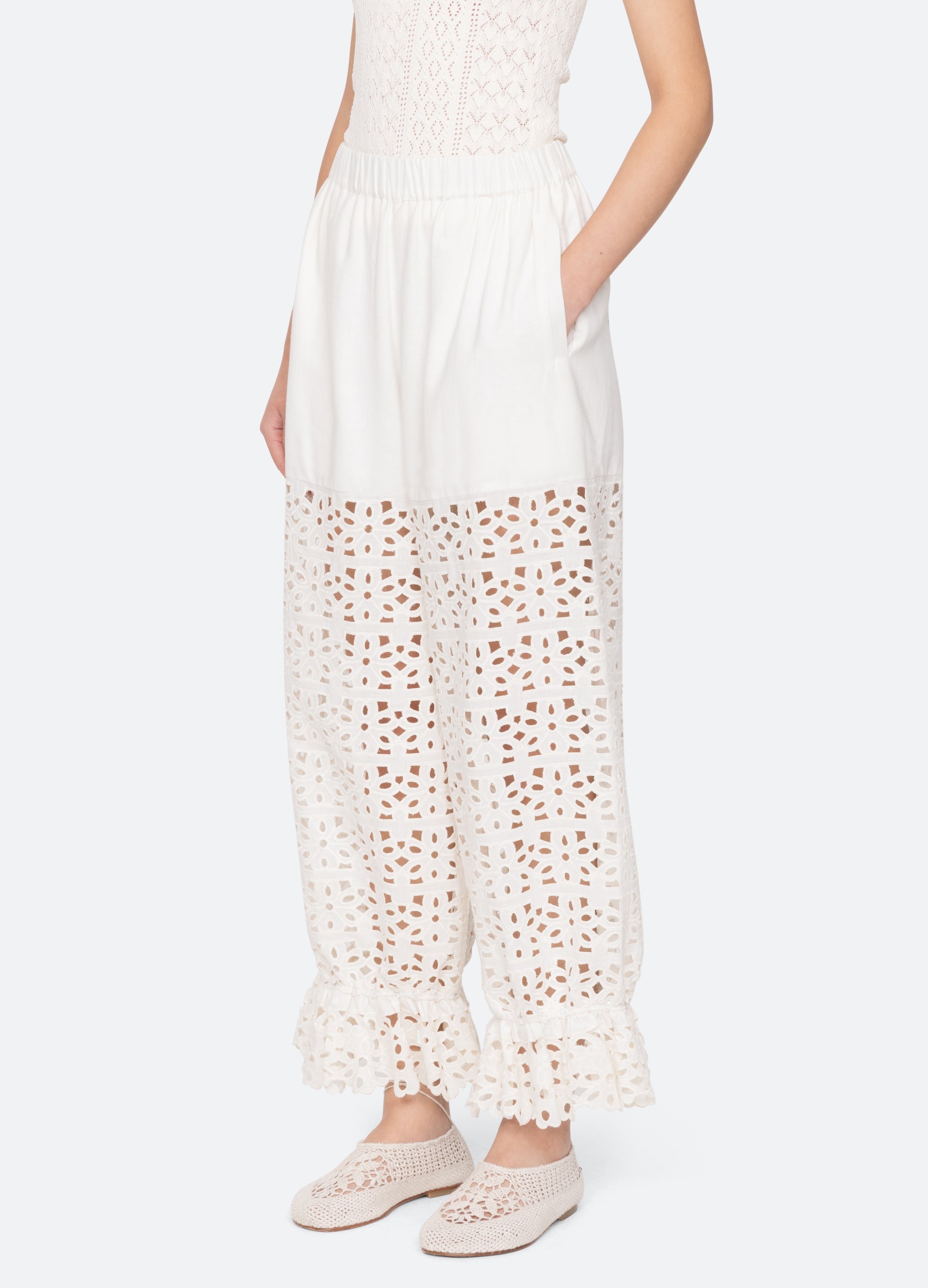 Sea New York Leila Pants - White