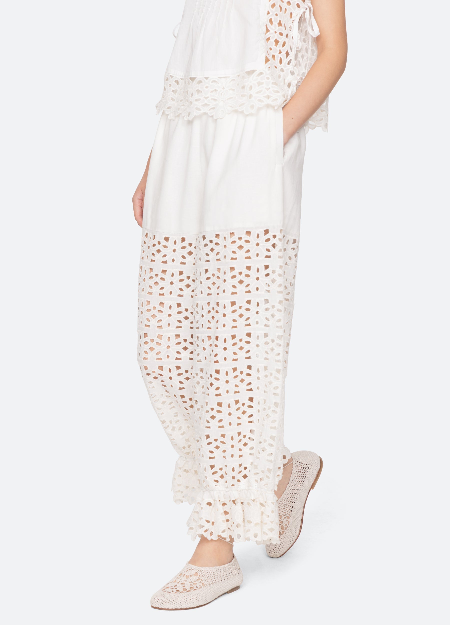 Sea New York Leila Pants - White