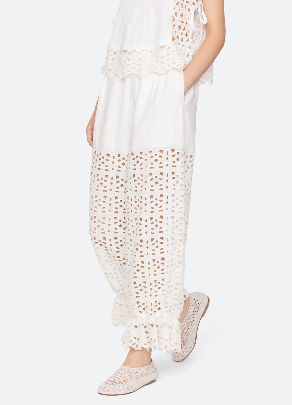 Sea New York Leila Pants - White