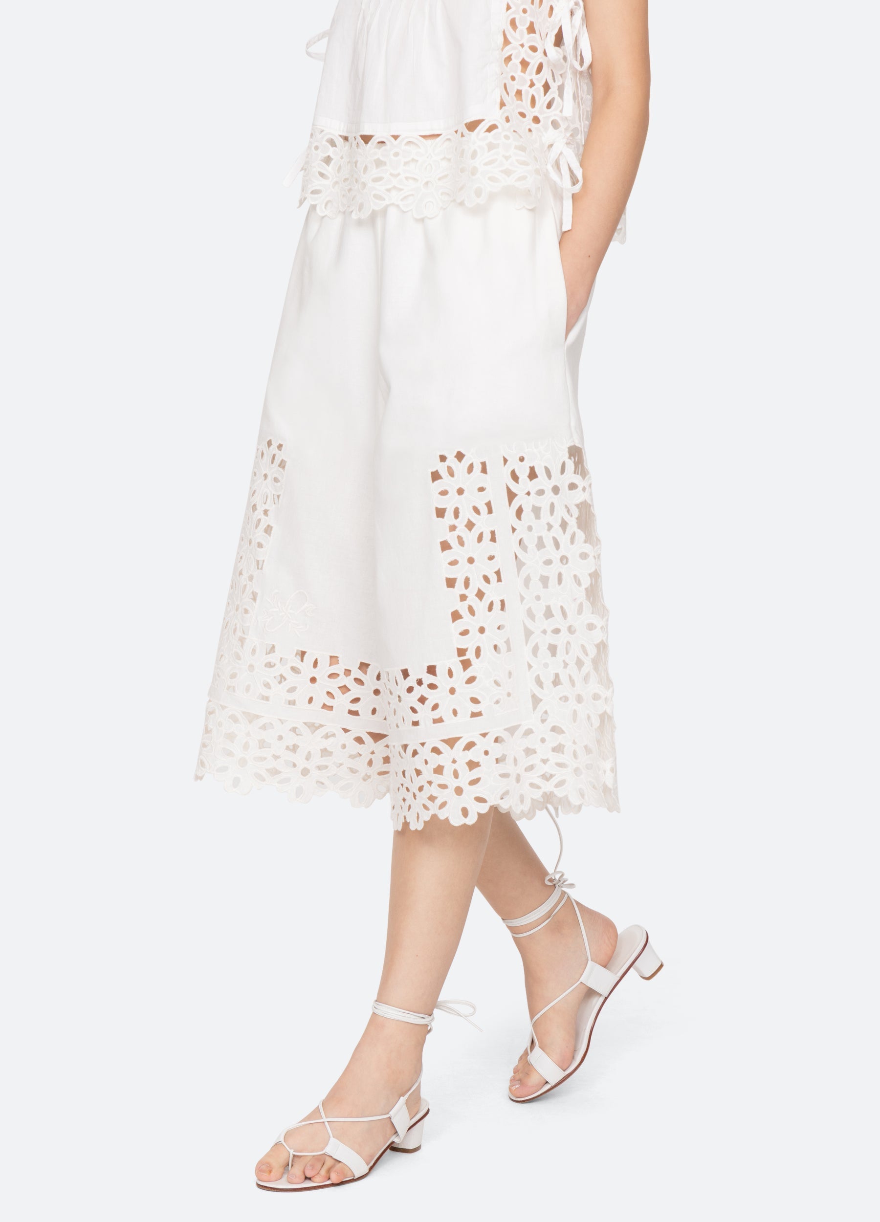Sea New York Leila Culottes - White