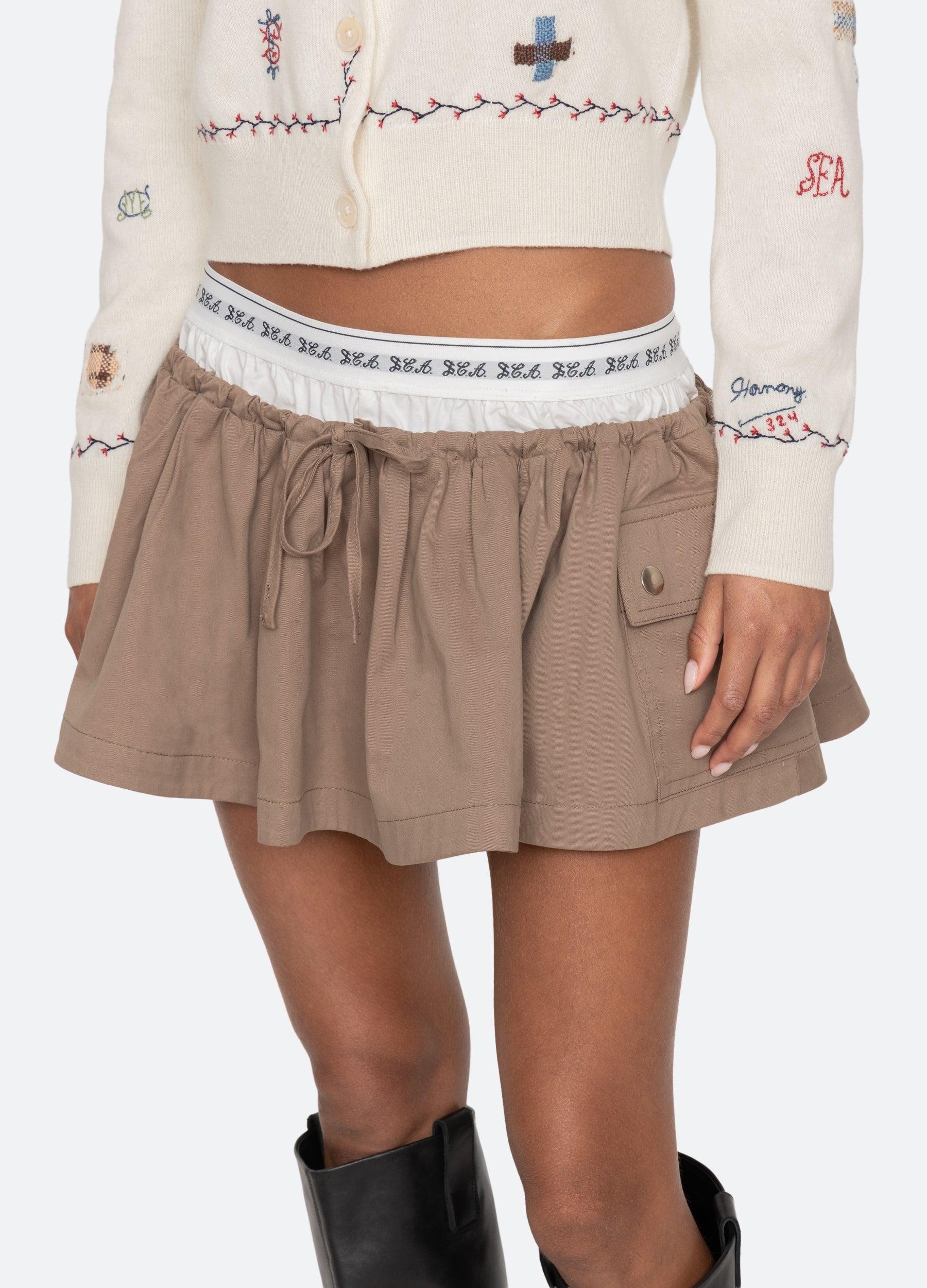 Sea New York Lois Shorts - Cream