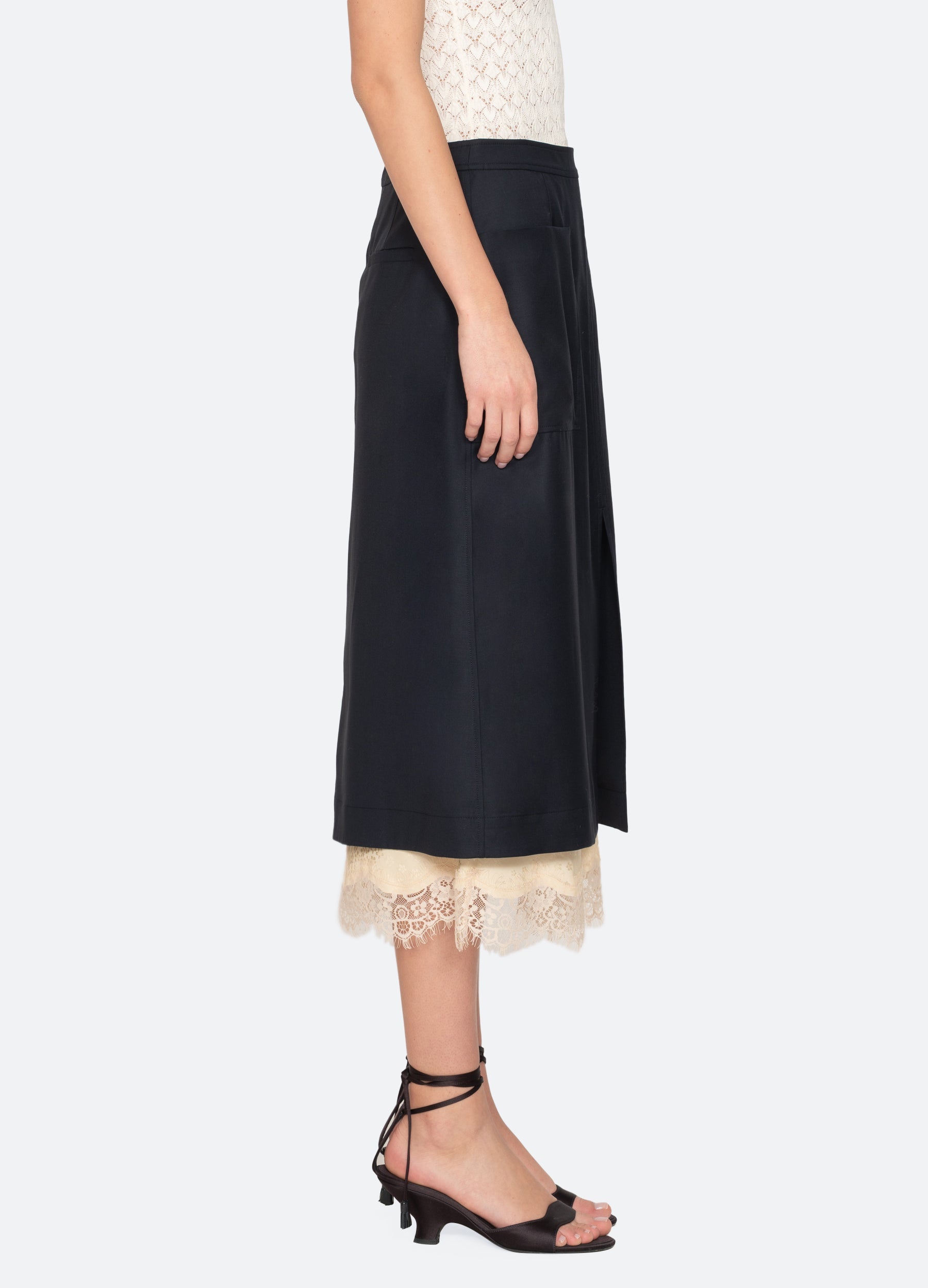 Sea New York Fiora Skirt - Navy