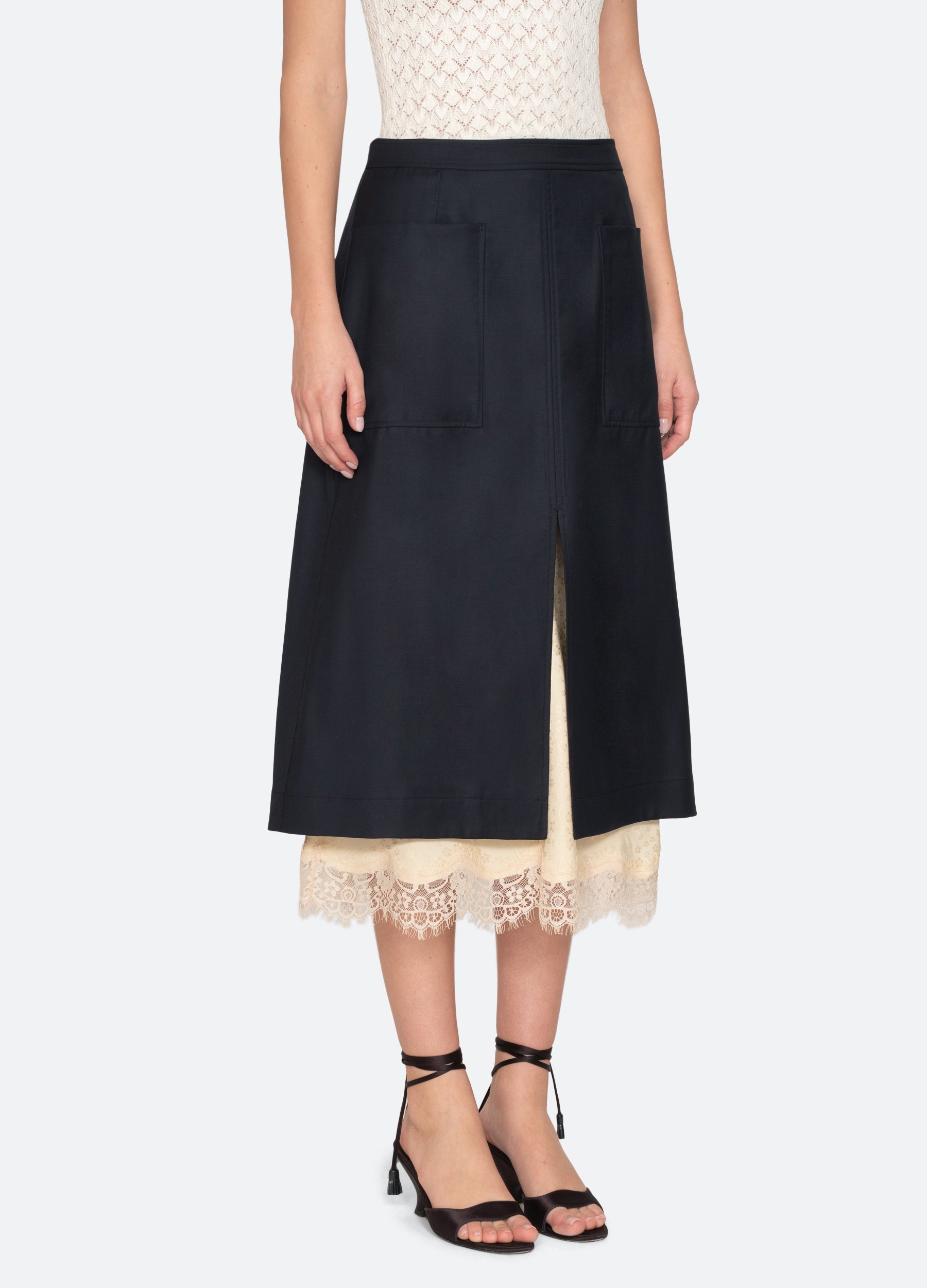 Sea New York Fiora Skirt - Navy