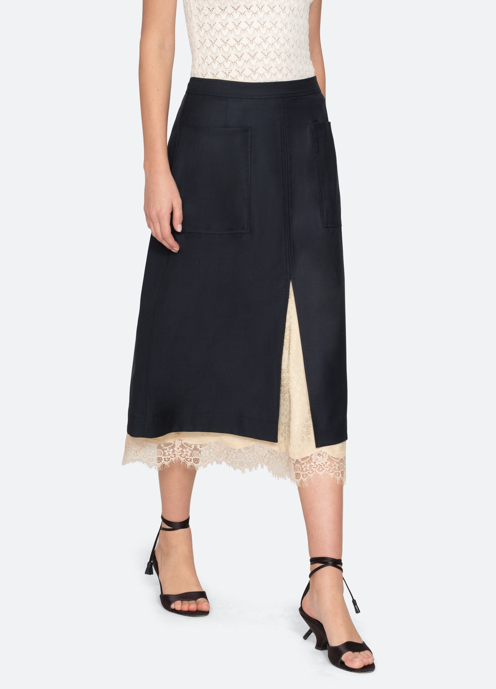 Sea New York Fiora Skirt - Navy