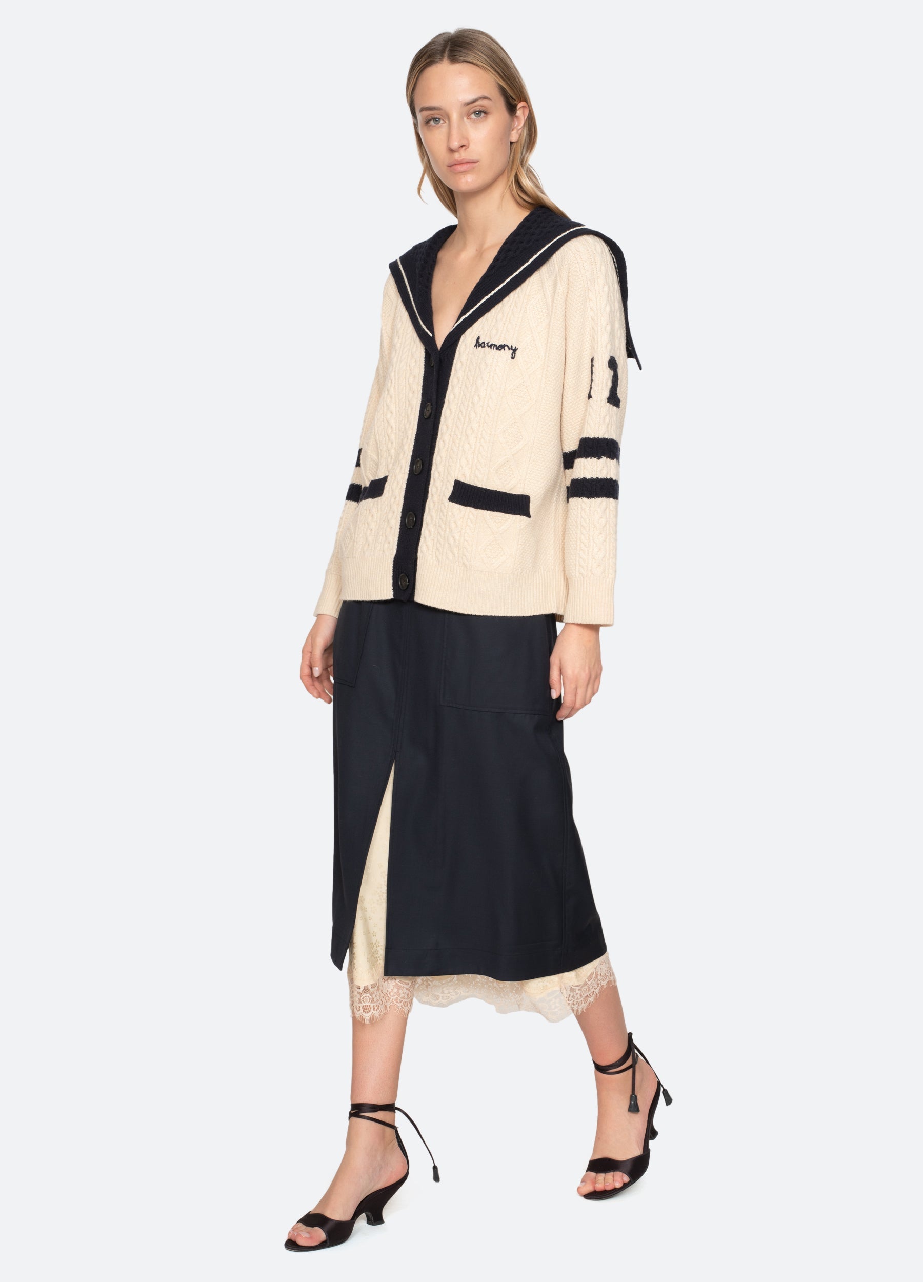 Sea New York Fiora Skirt - Navy