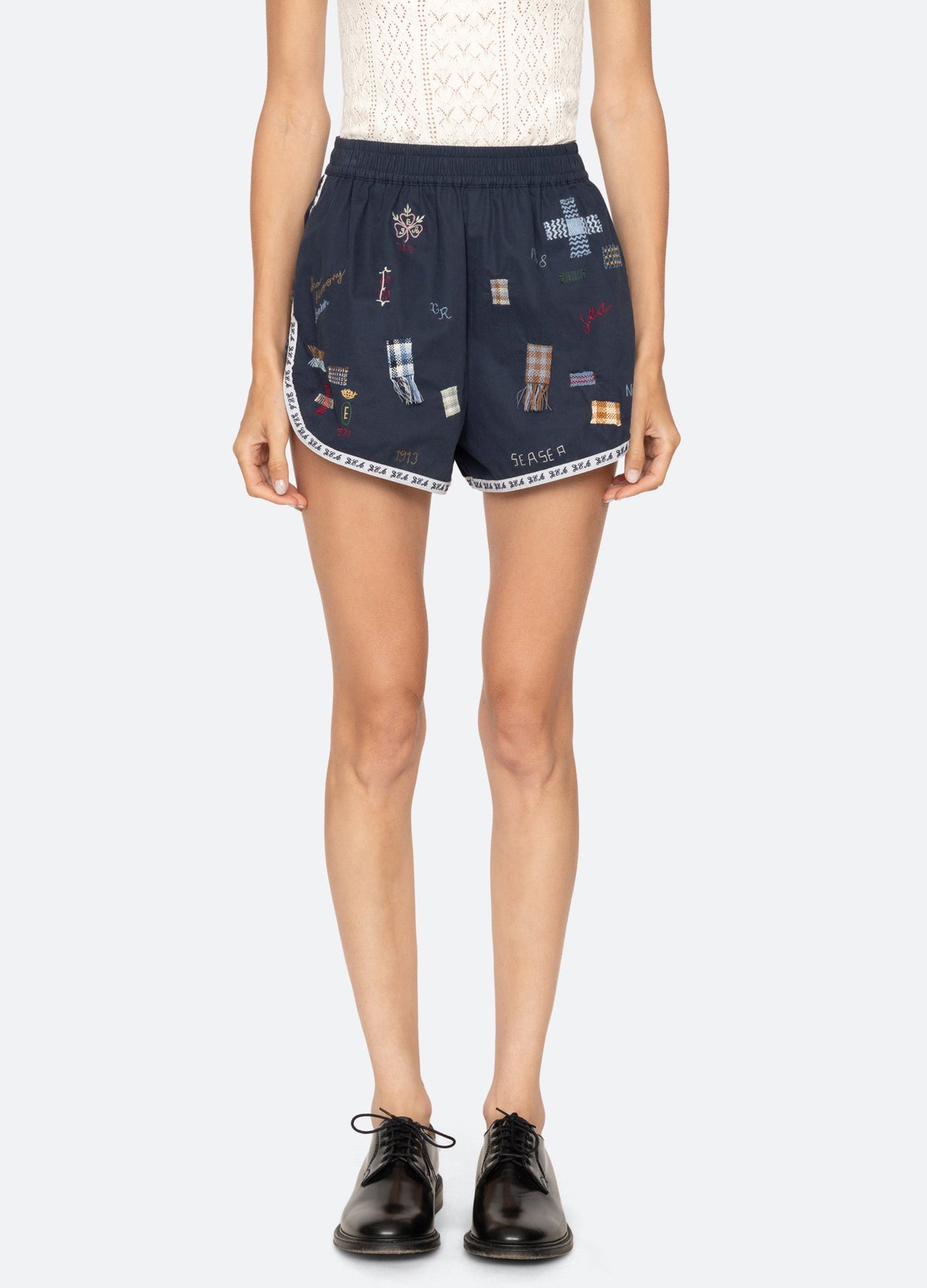 Sea New York Claira Shorts - Navy