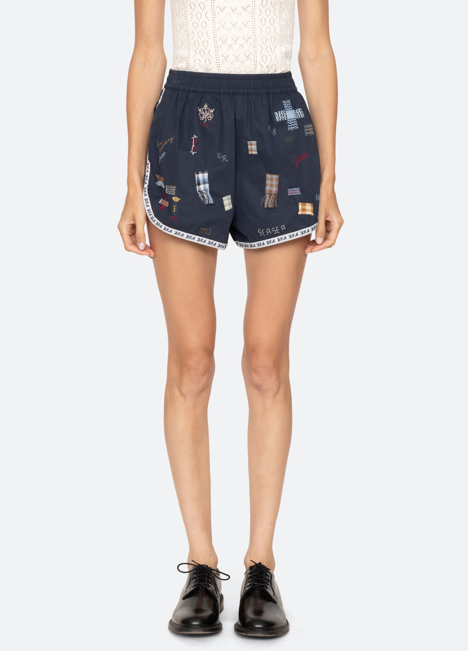 Sea New York Claira Shorts - Navy