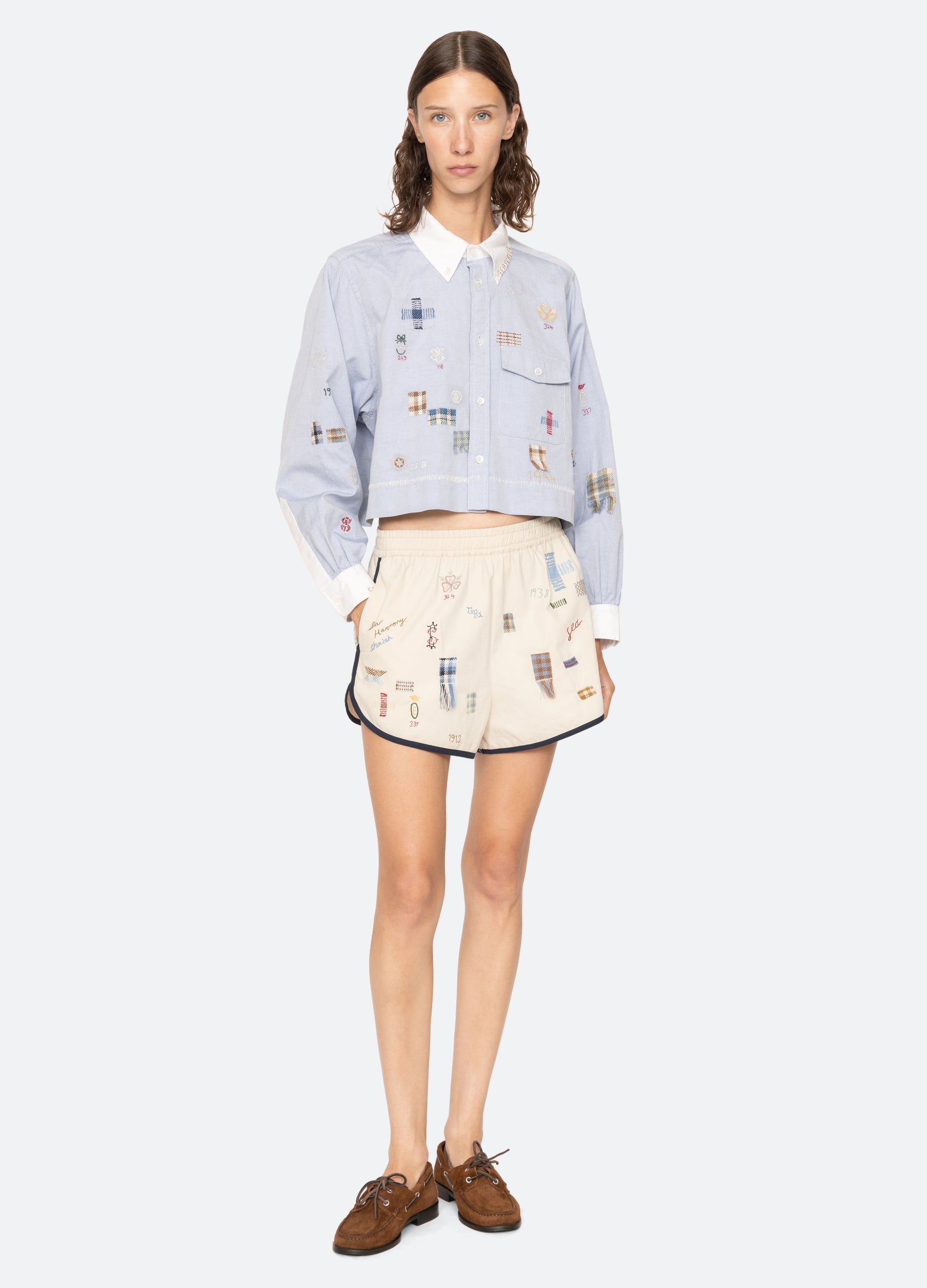Sea New York Claira Shorts - Navy