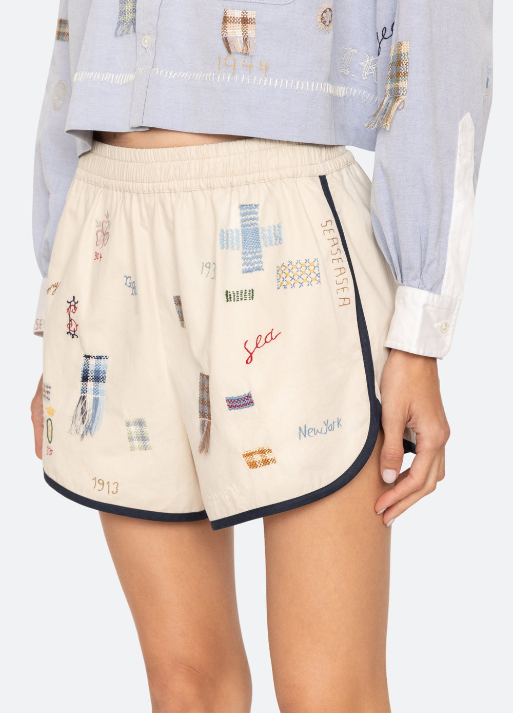 Sea New York Claira Shorts - Navy