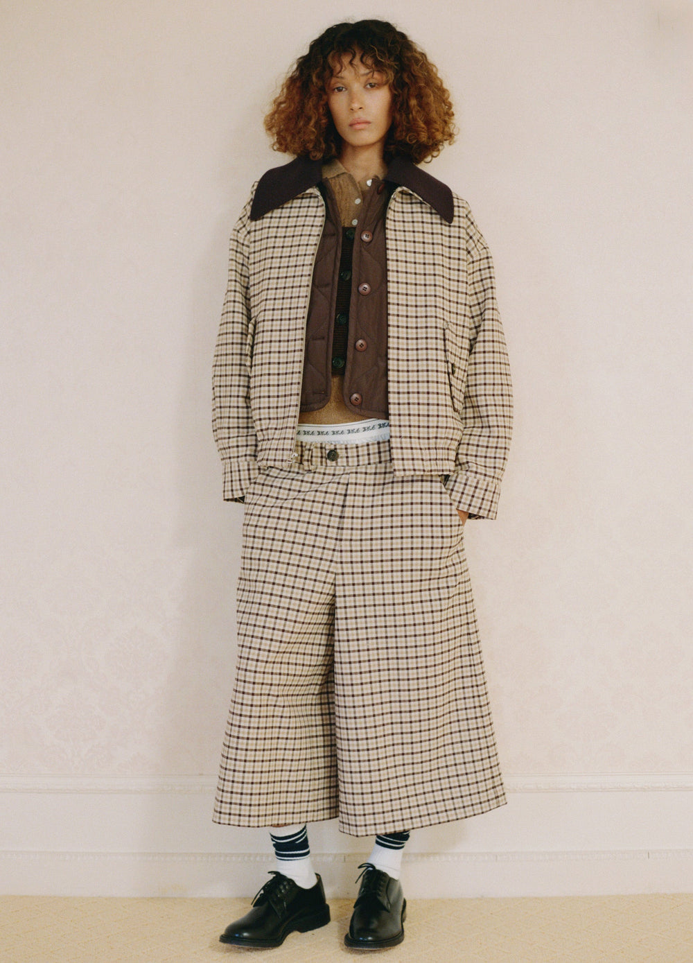 Sea New York Savannah Culottes - Plaid
