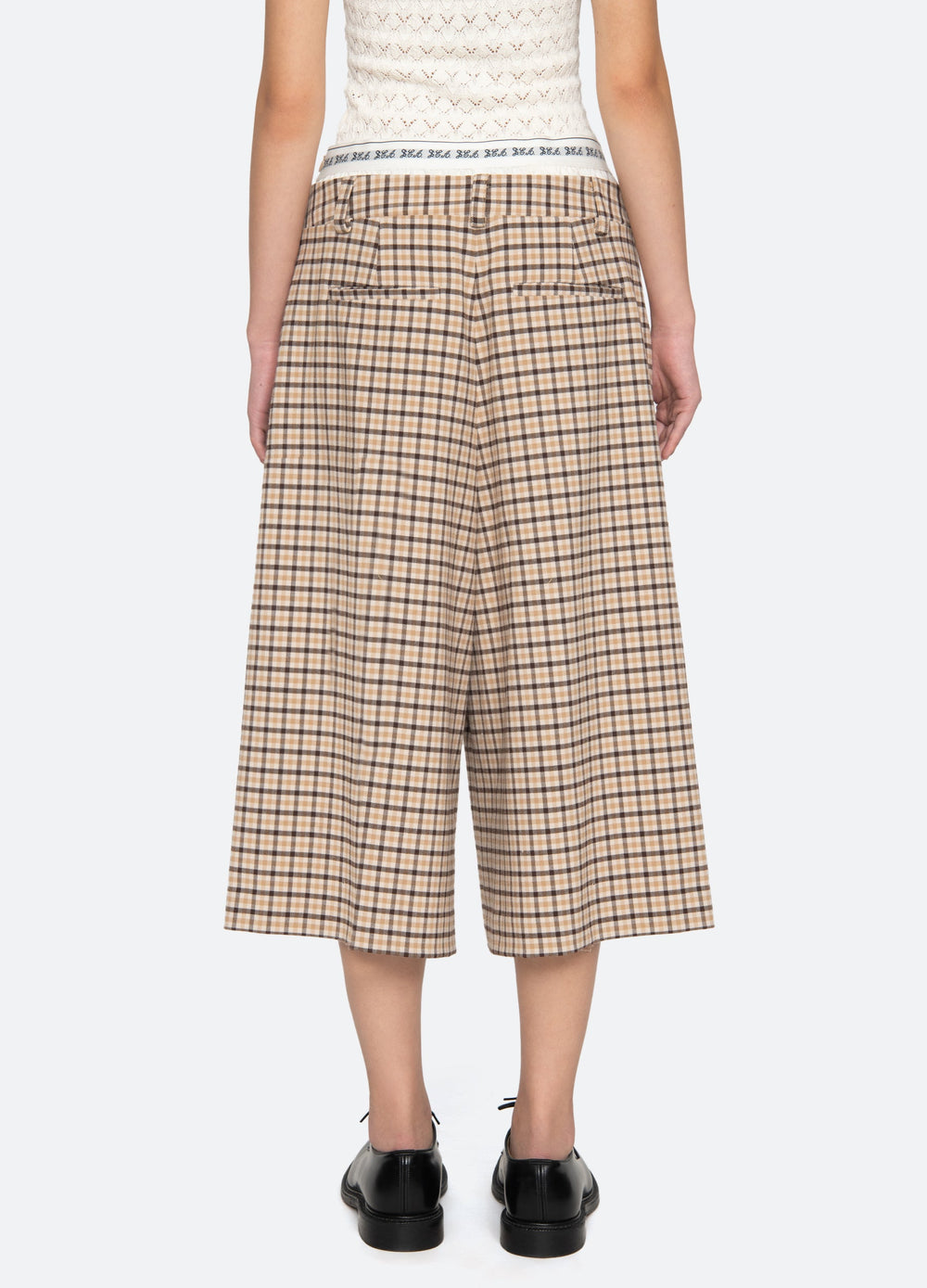 Sea New York Savannah Culottes - Plaid