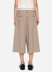 Sea New York Savannah Culottes - Plaid