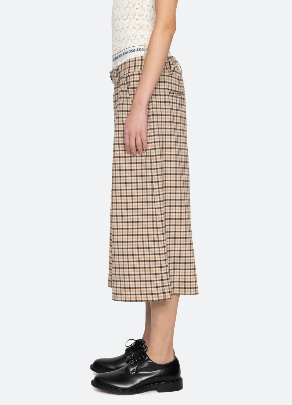 Sea New York Savannah Culottes - Plaid